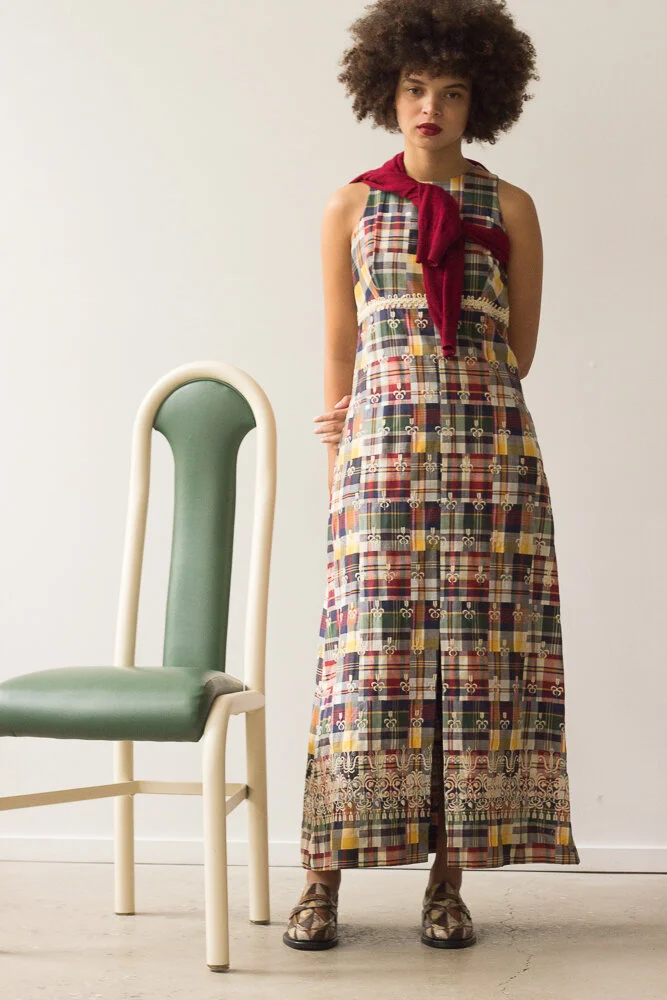 knee length dresses for ladies Kashiti Dress in Tobacco main image 0