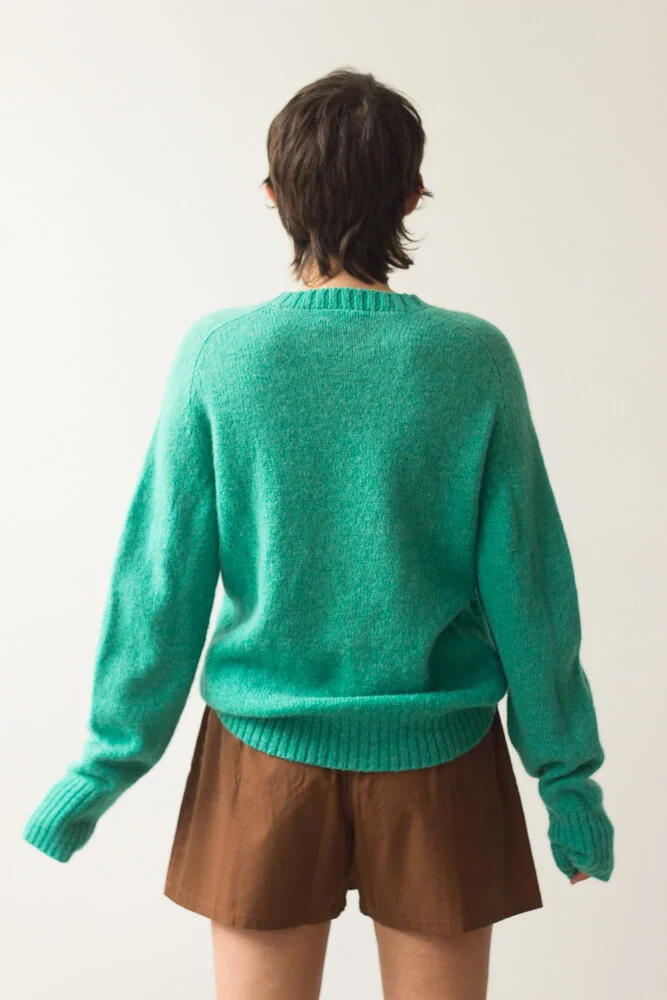 1960s Wintergreen Shetland Wool Pullover