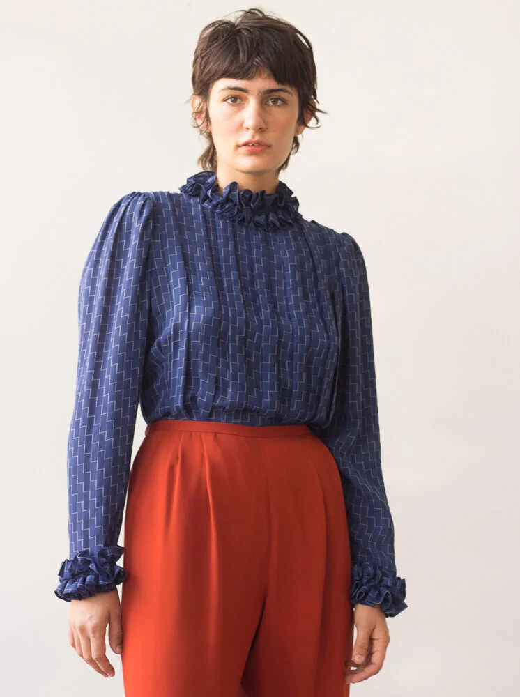 blue ruffle collar top (1 of 4).jpg