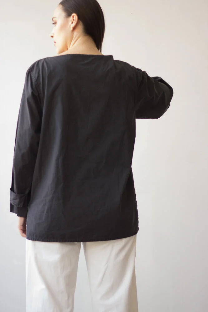 1980s Yves Saint Laurent Cotton Tunic