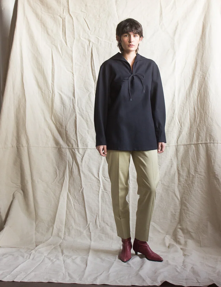 1960s European Wool Middy Pullover