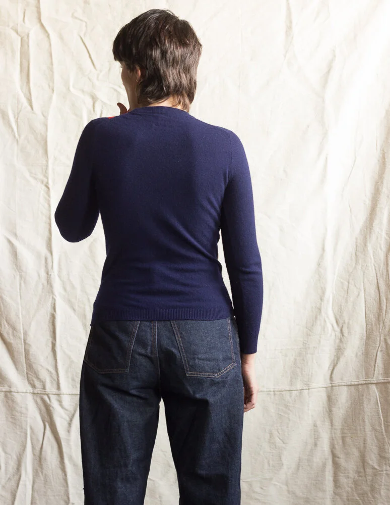 1960s Scottish Cashmere Argyle Sweater