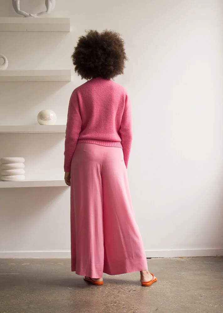 1970s Bubblegum Pink Wool Pullover