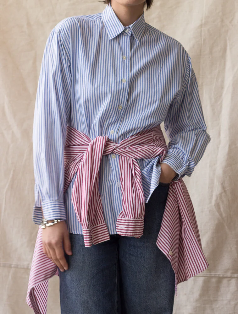 1980s Brooks Bros Cotton Striped Shirt
