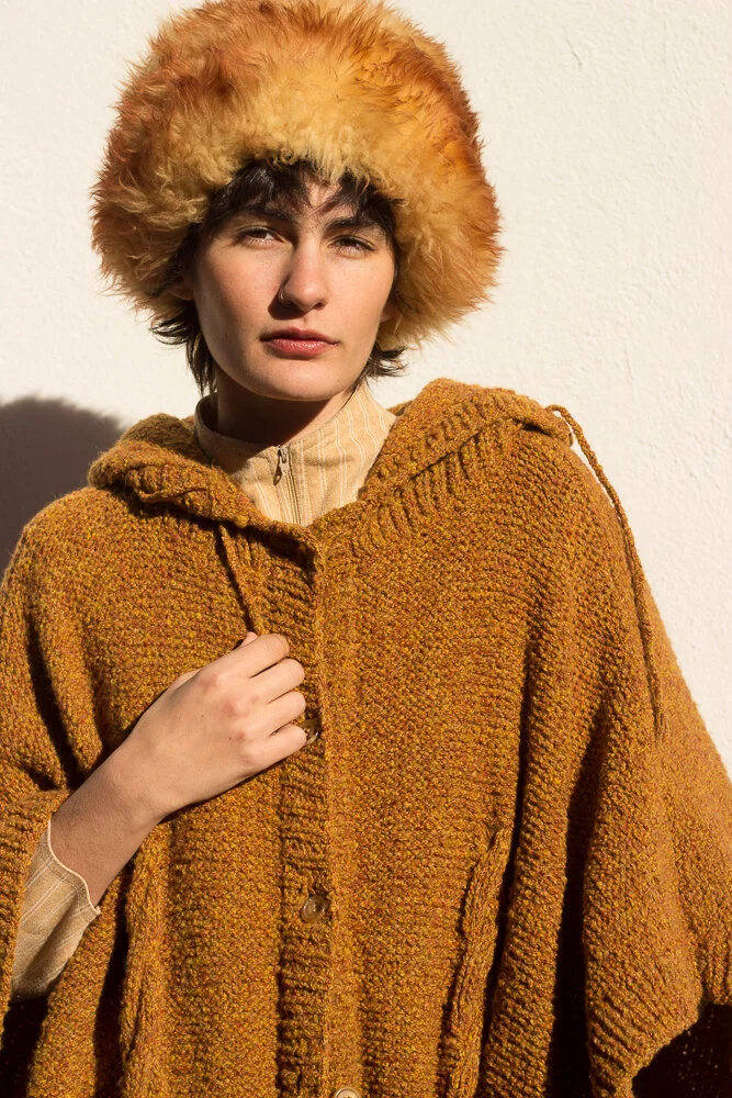 1960s Fox Tipped Shearling Hat — Wayward Collection