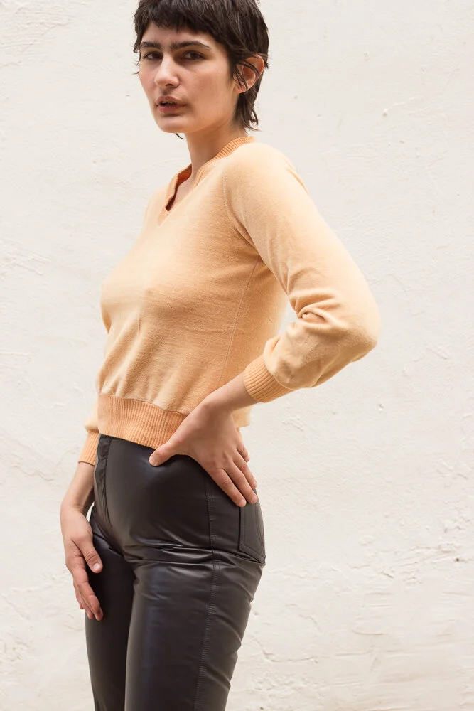 1970s "Daddy's Favorite" Velour Pullover