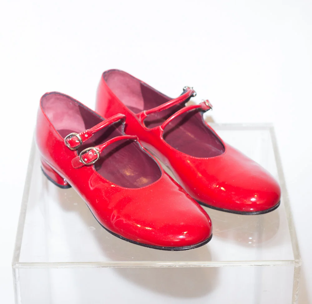 1970s Italian Red Patent Leather Mary Janes â Wayward Collection