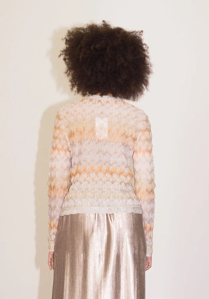 1990s Missoni Lurex Cardigan