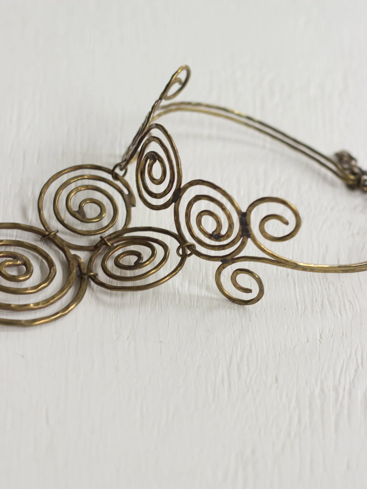 ACA 1970s Calder-esque Brass Collar