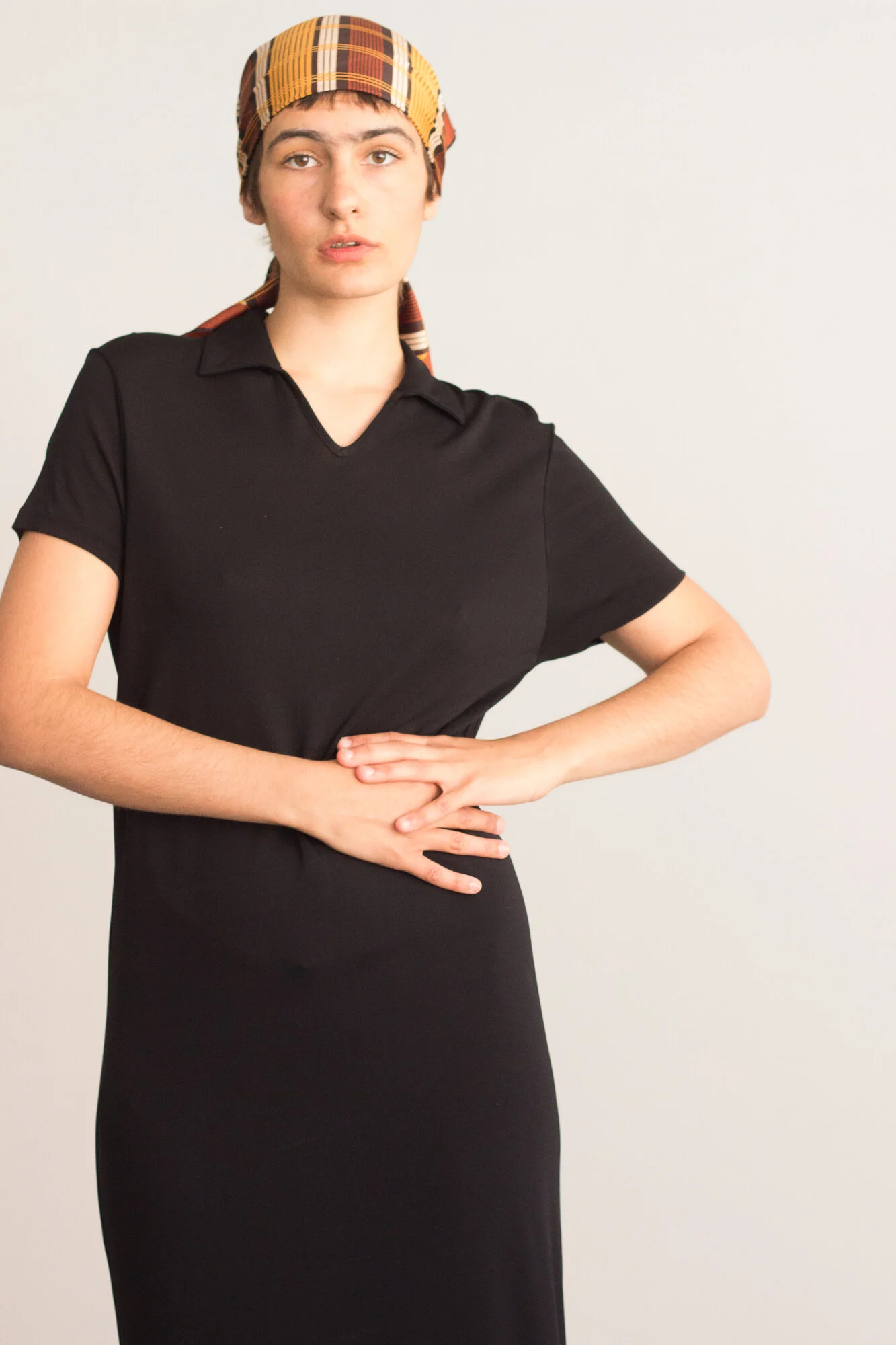 1990s Jones New York Jersey Polo Maxi