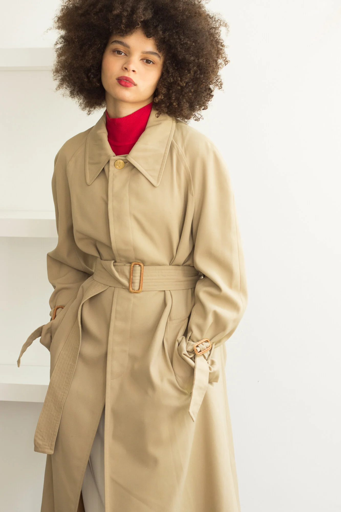 1970s Gucci Gabardine Trench Coat — Wayward Collection