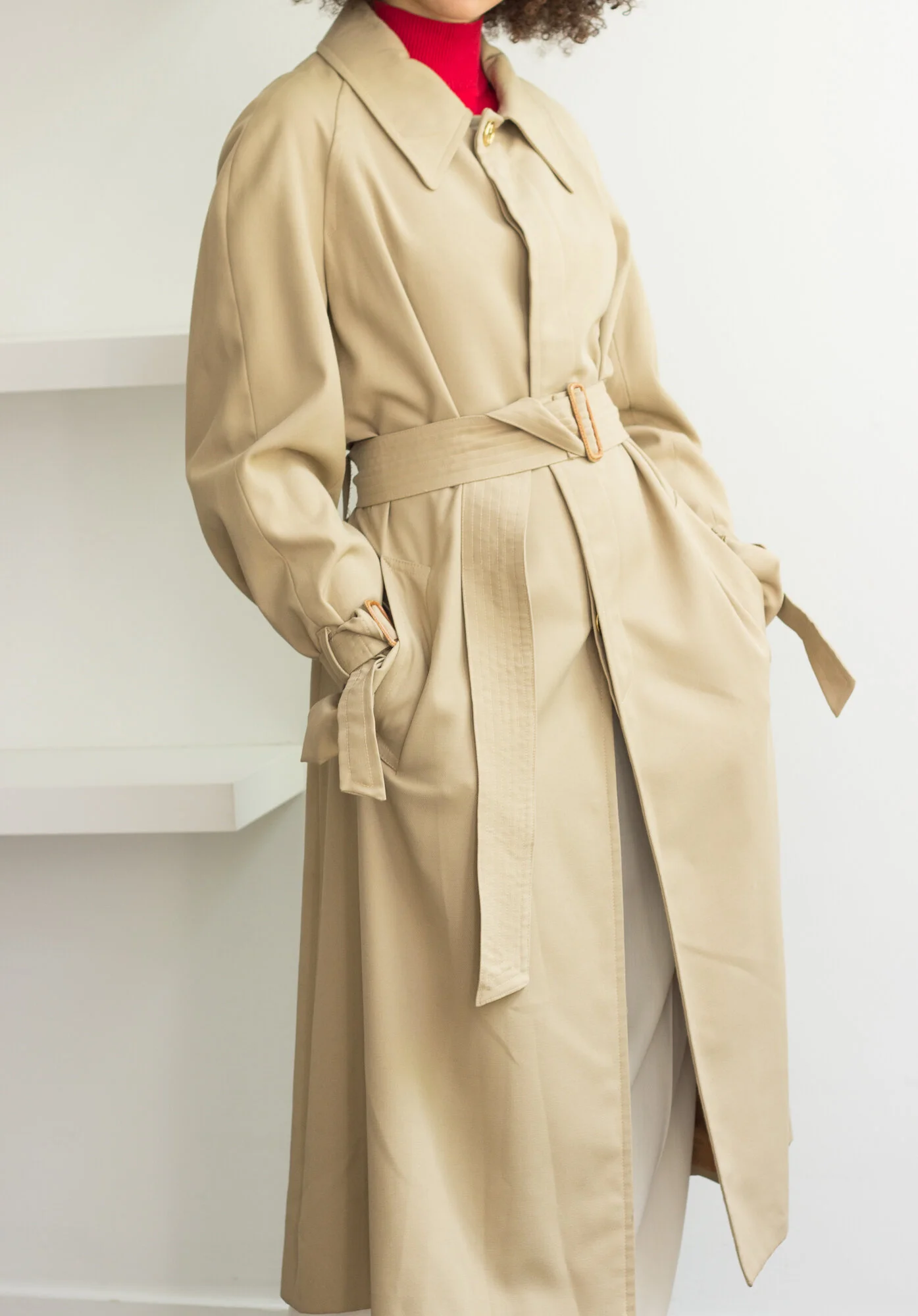 1970s Gucci Gabardine Trench Coat