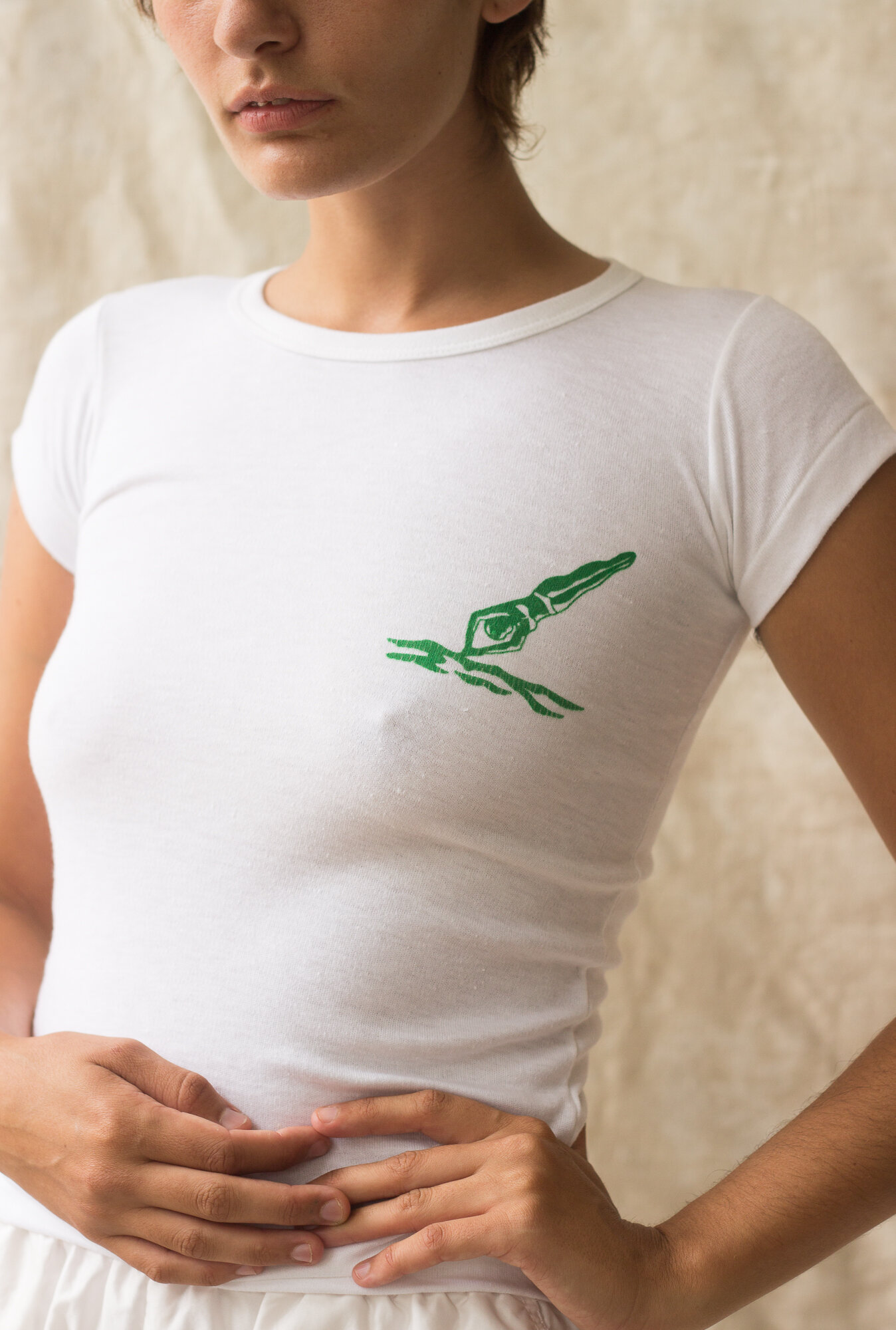 ACA 1970s Deadstock Swimmer Baby Tee