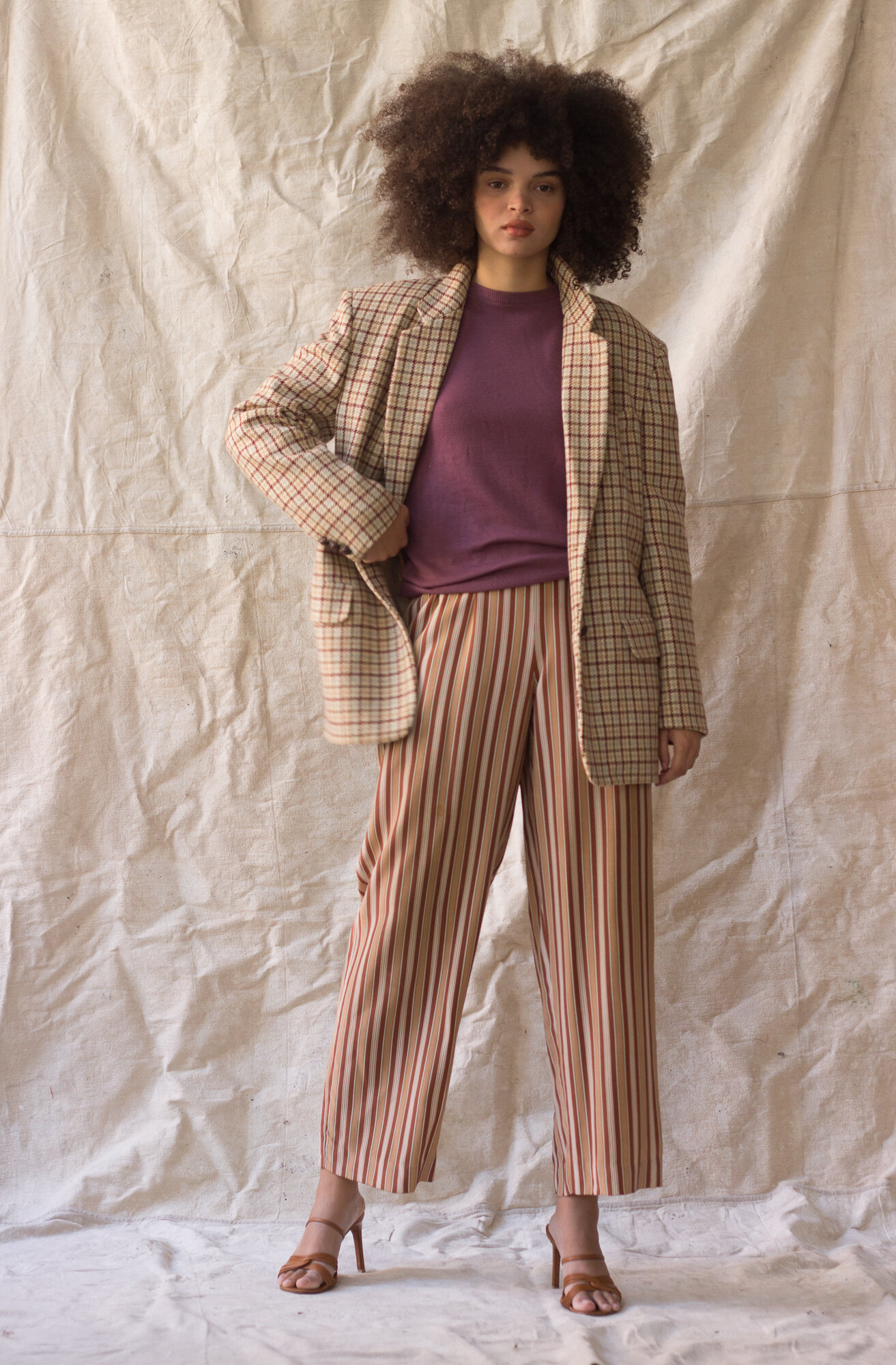 1980s Saks Fifth Avenue Silk Pants