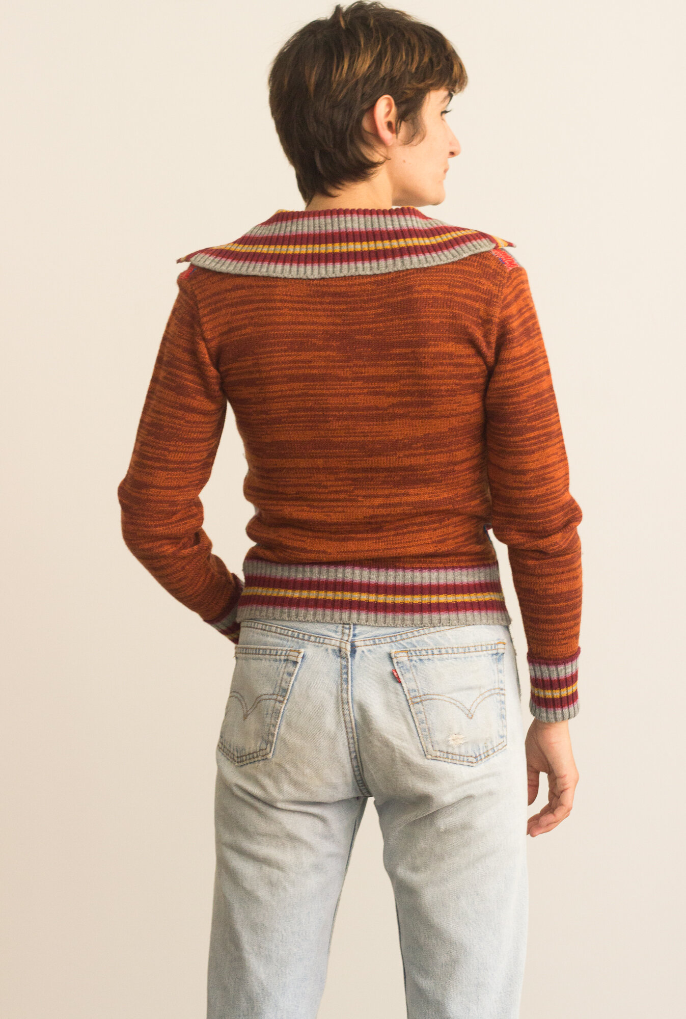 1970s Deadstock Space-Dye Sweater