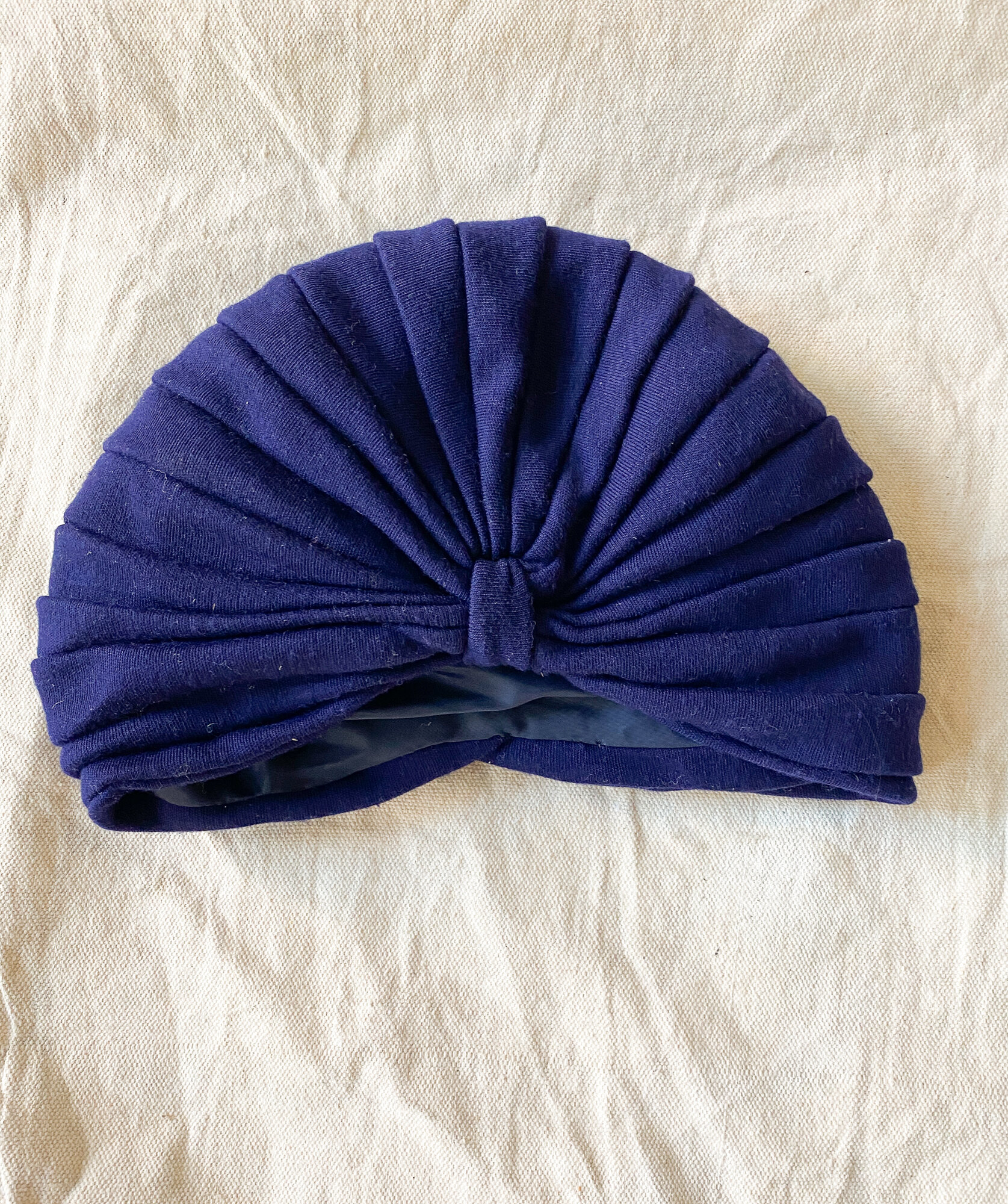 1960s Marida London Wool Turban