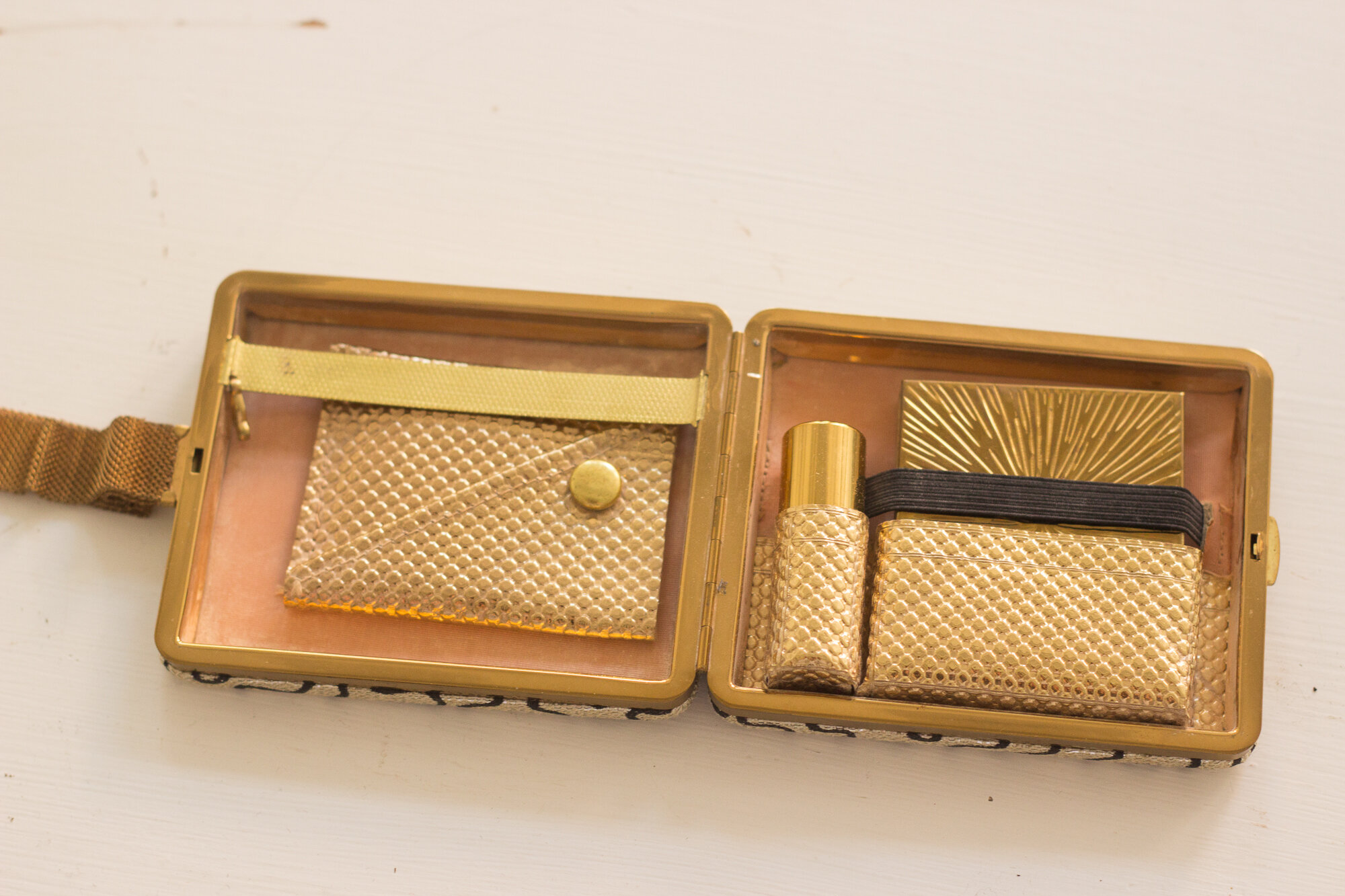 1990s Escada Hot Lava Swirl Print Silk Ensemble