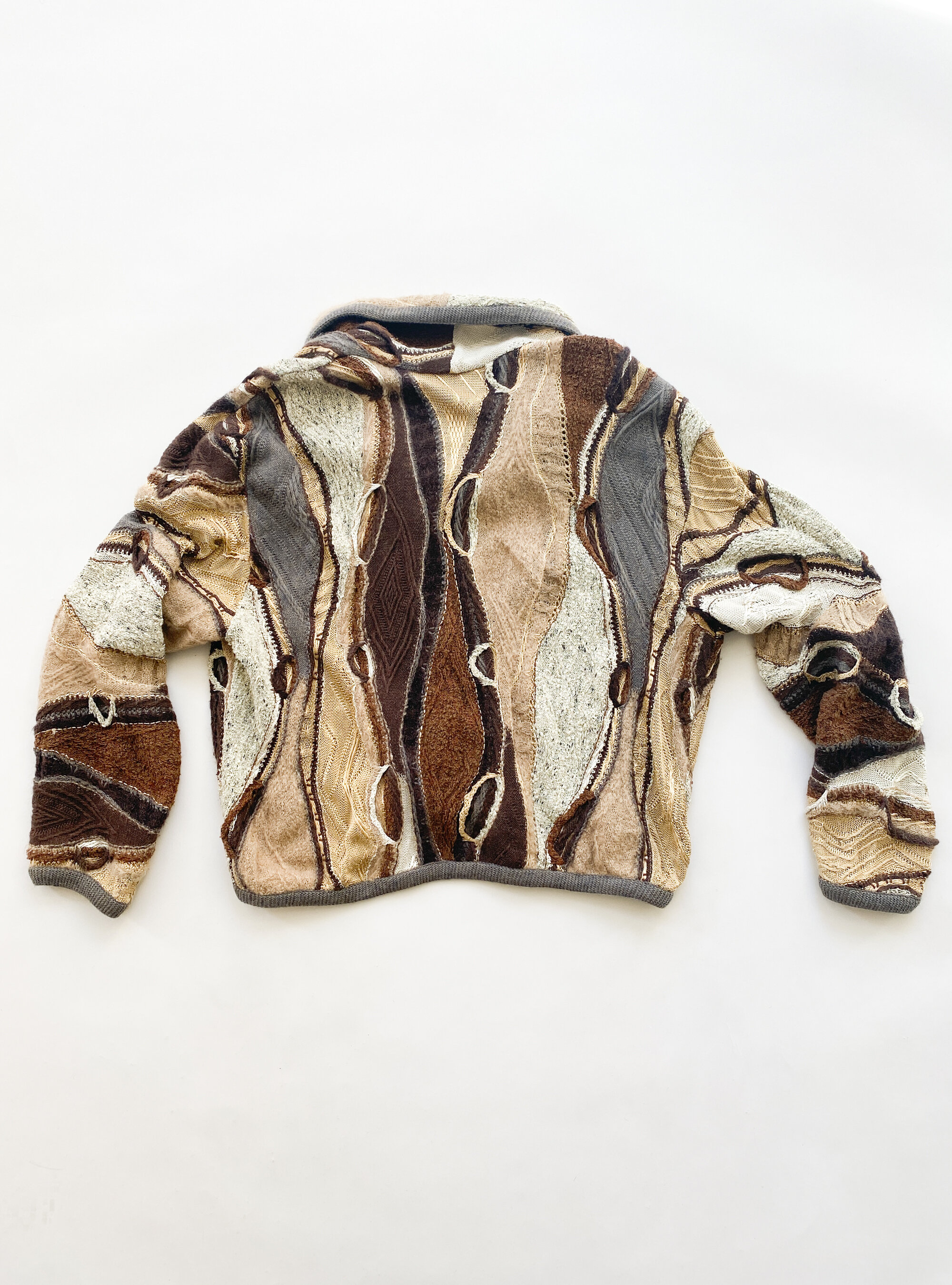 1980s Coogi Cashmere and Wool Cardigan