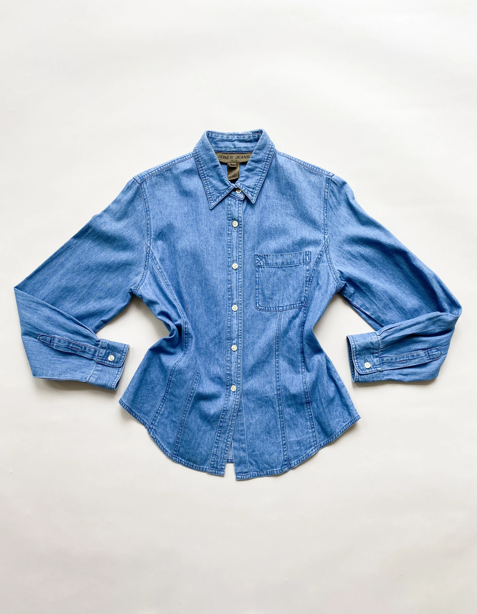 shirt dress with ruffles Shirt Dress with Ruffle Hem