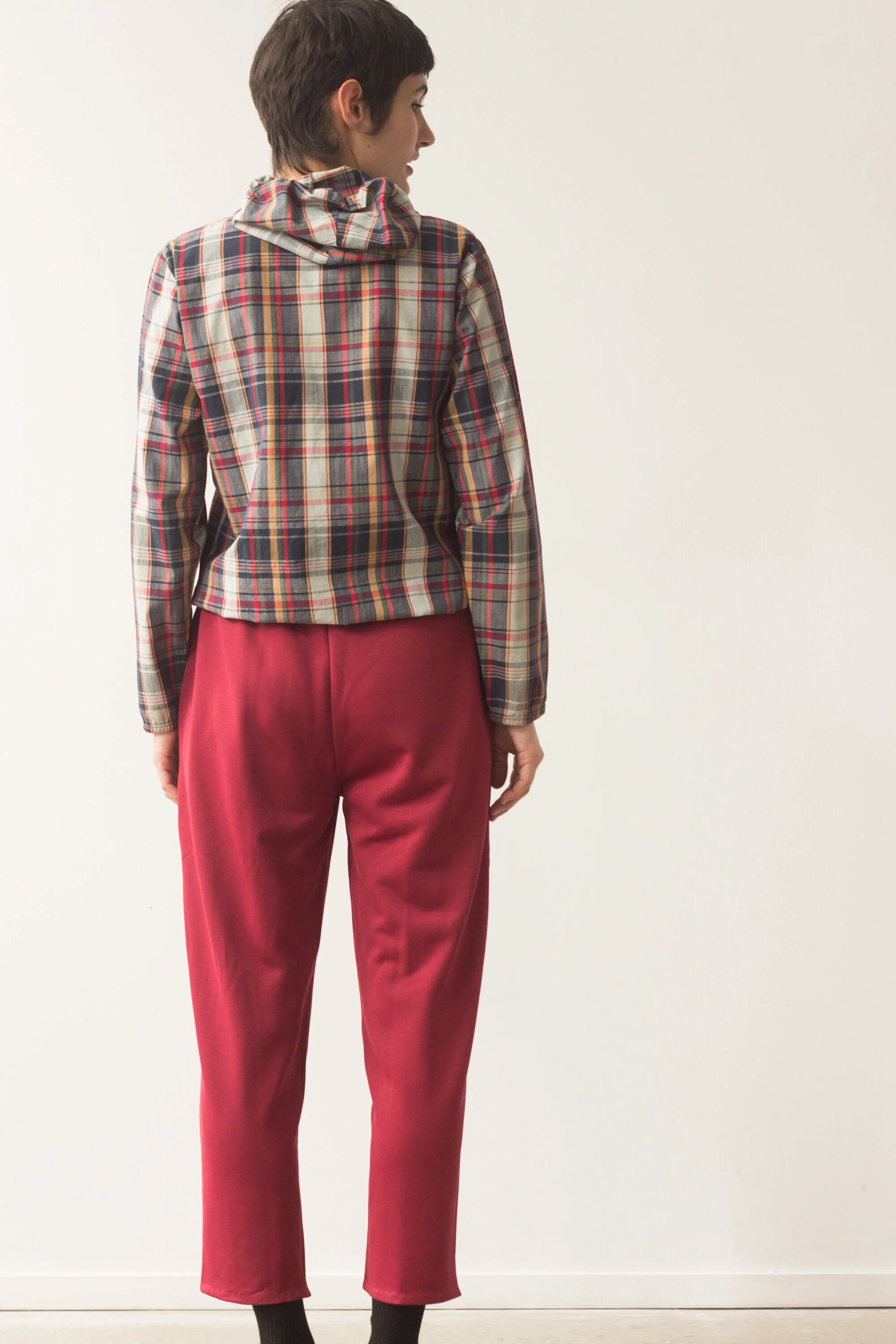 1960s Madras Cotton Anorak Jacket — Wayward Collection