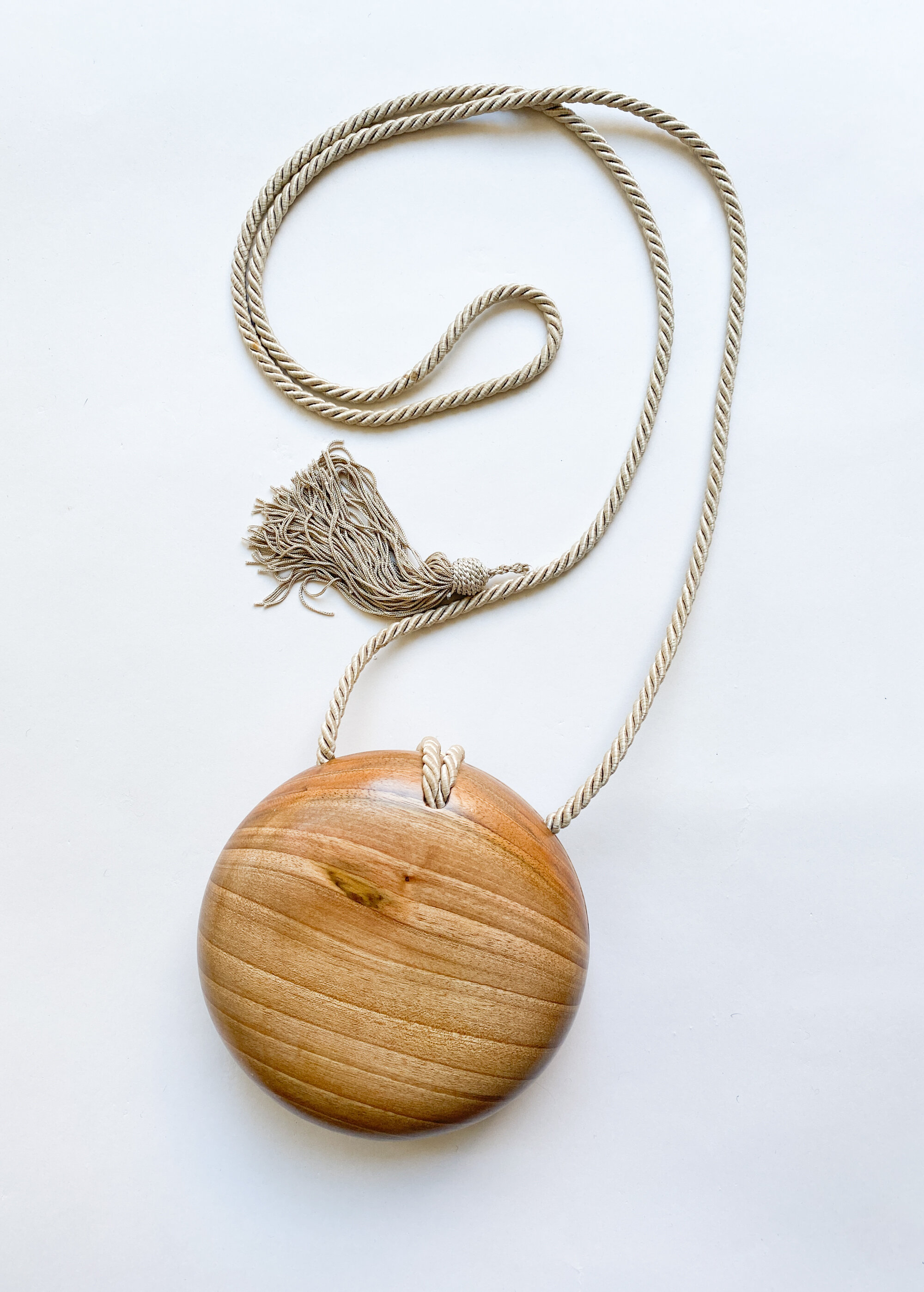 1970s Rosenfeld Wooden Italian-Made Mini Bag