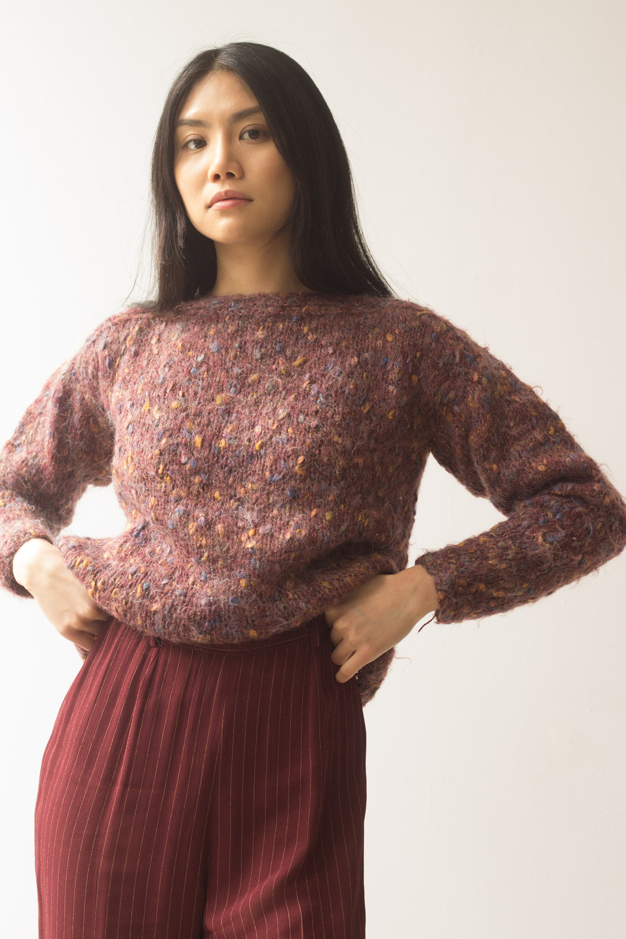 1970s Bouclé Knit Sweater