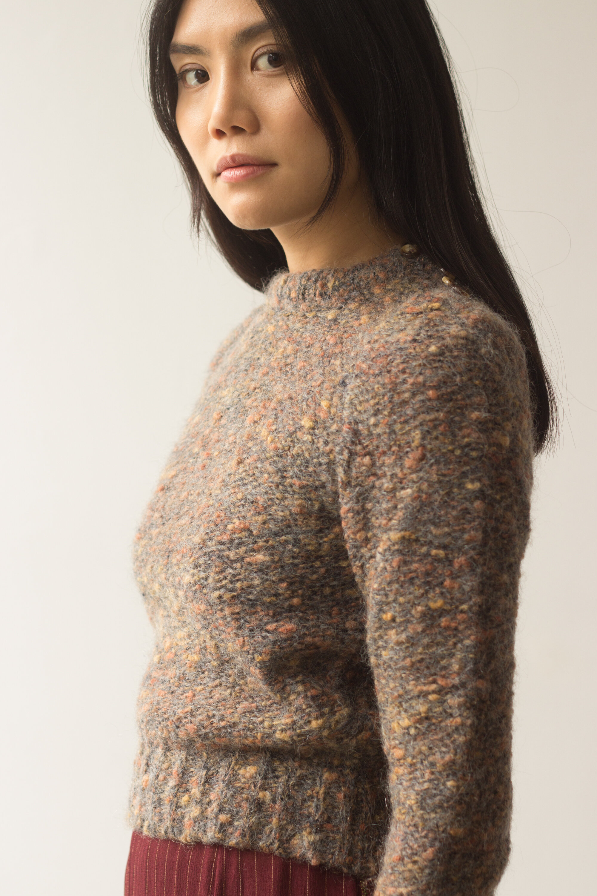 1970s Bouclé Knit Sweater