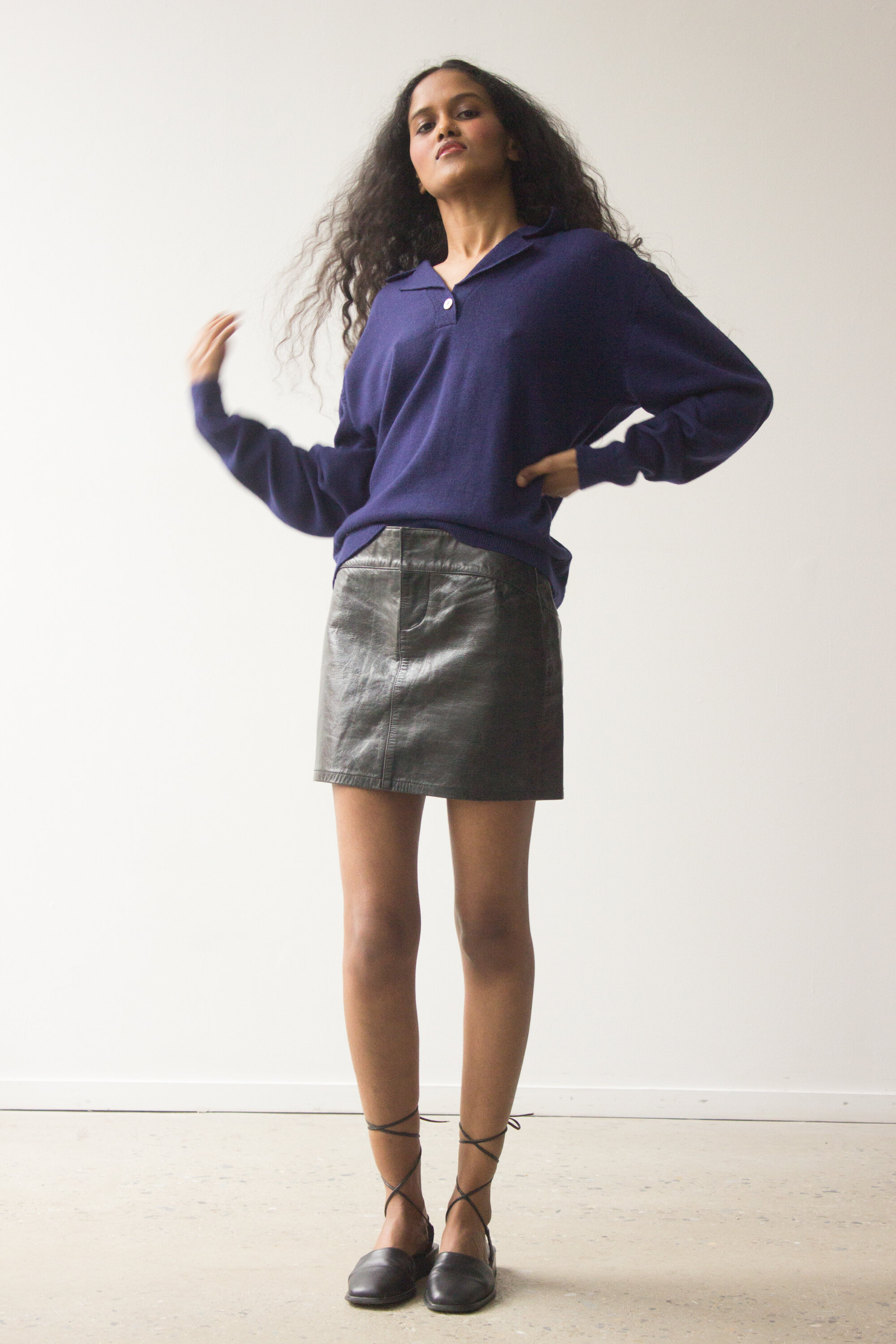 1990s mini skirt