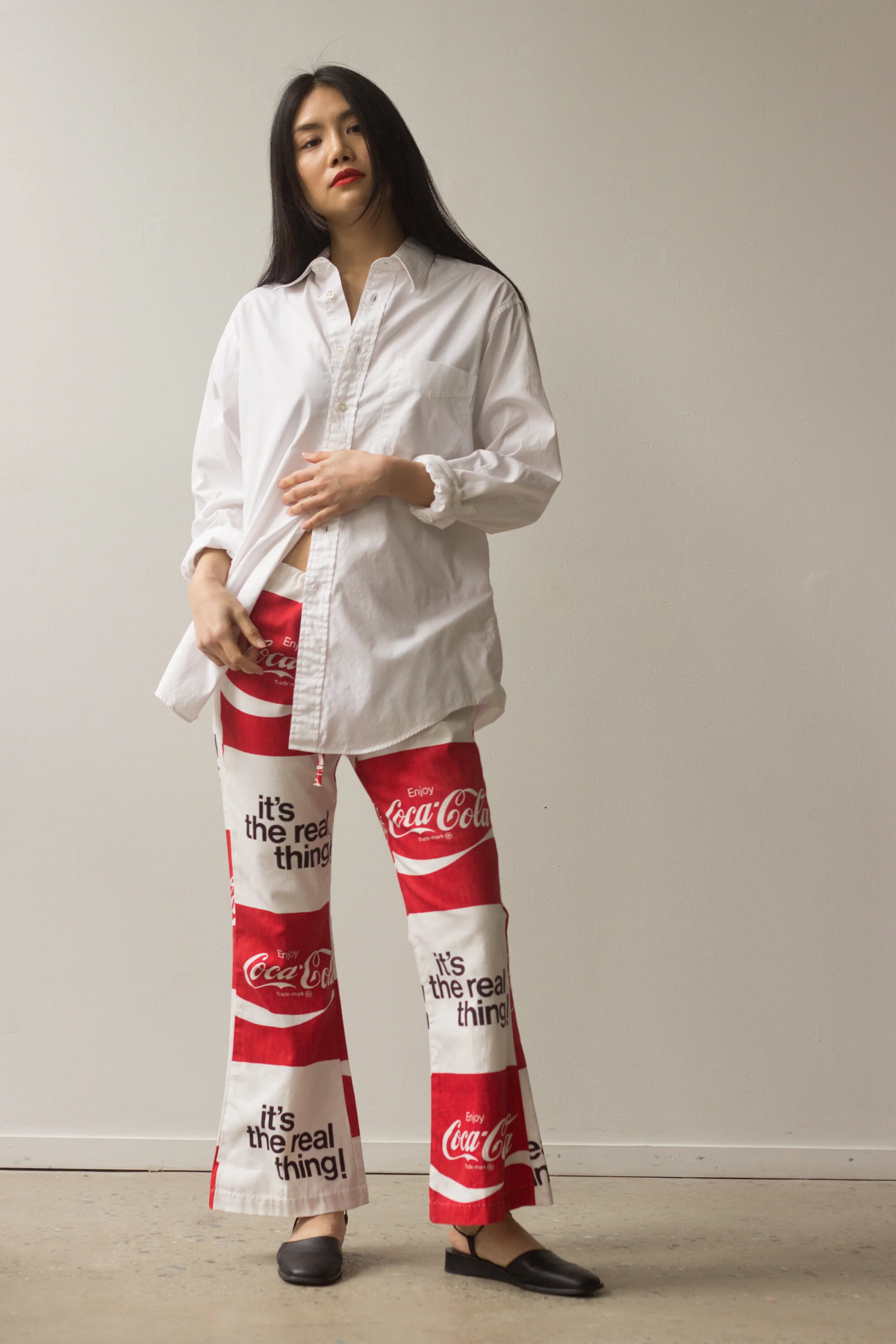 ON HOLD 1970s Coca Cola Cotton Bell Bottom Pants — Wayward Collection