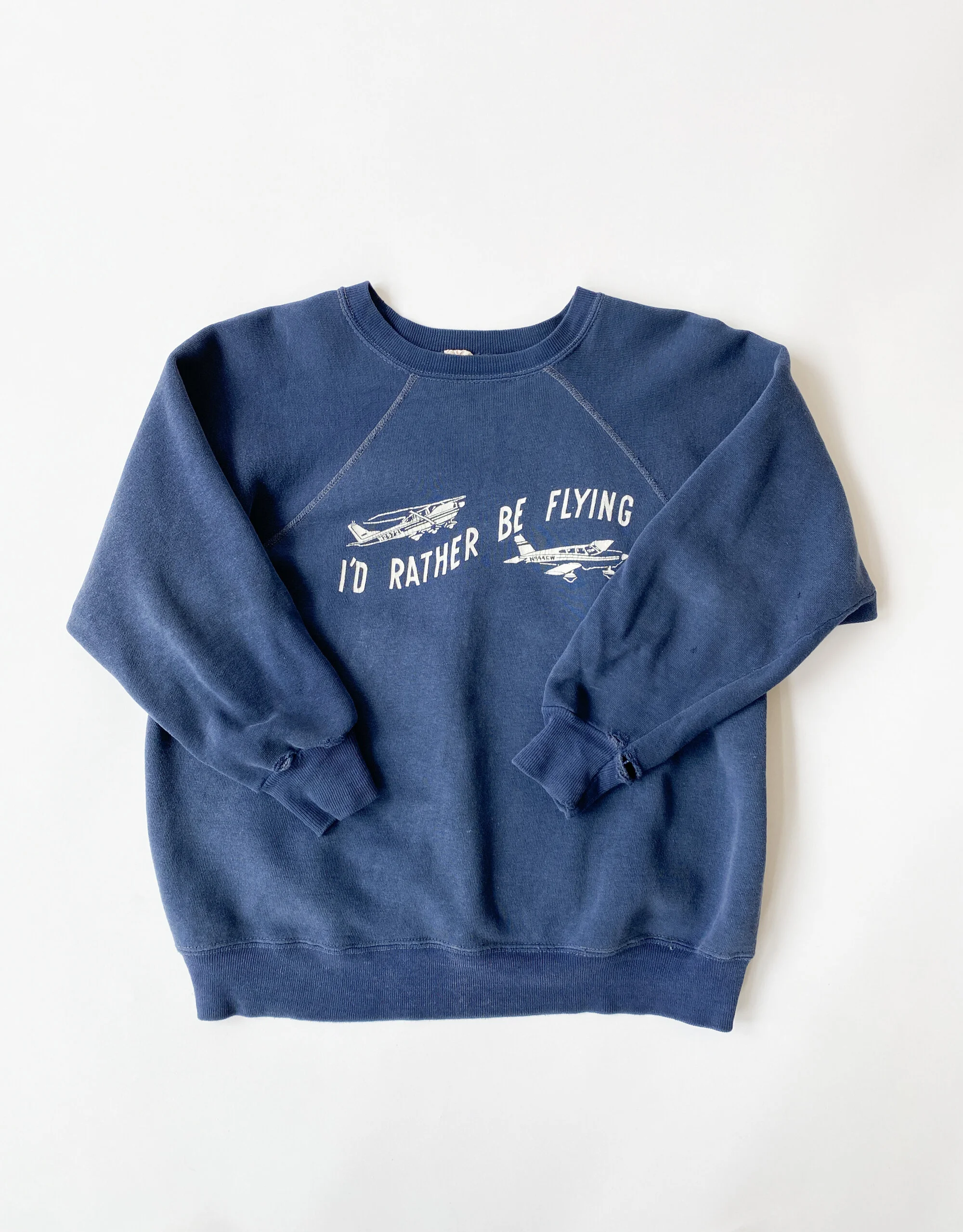 1960s "I'd Rather Be Flying" Sweatshirt