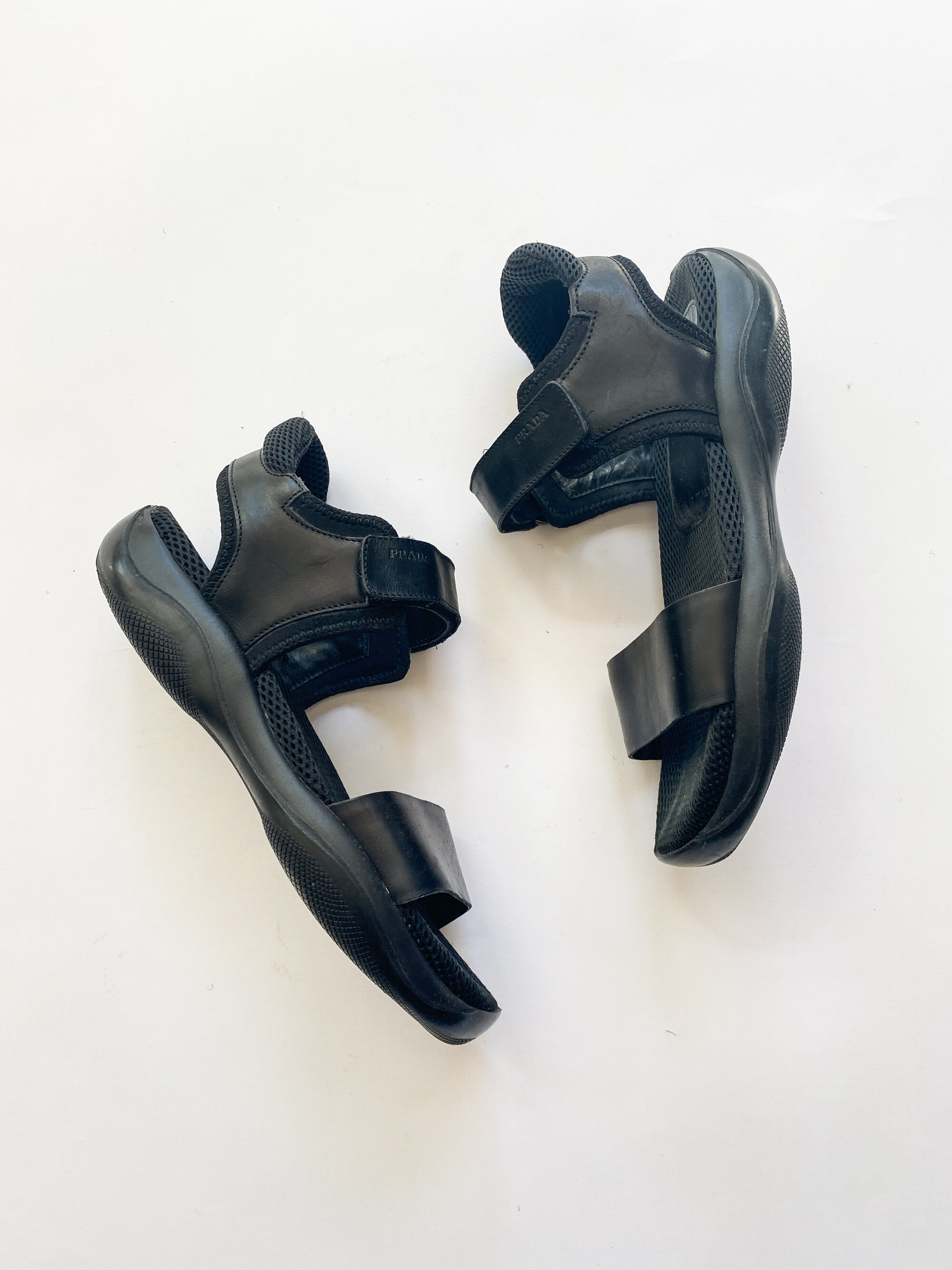 Y2K Prada Vibram Sole Tech Sandal