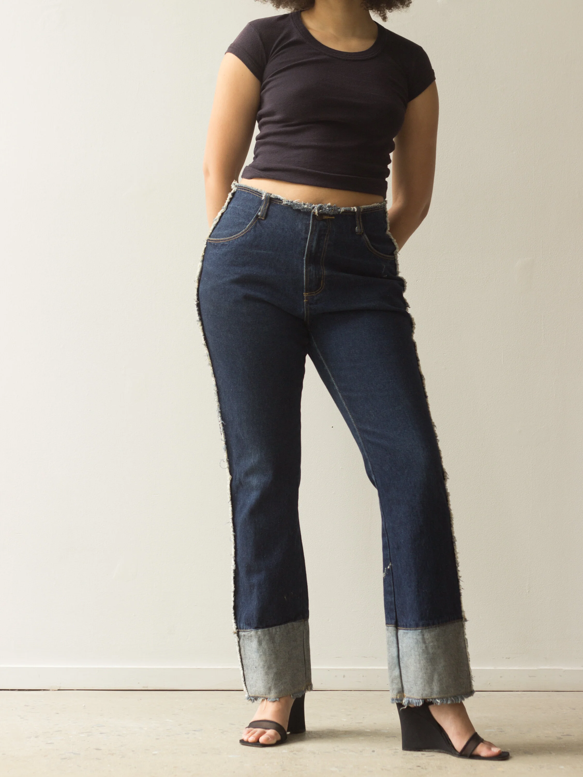 Y2K Fringe Edge Denim — Wayward Collection