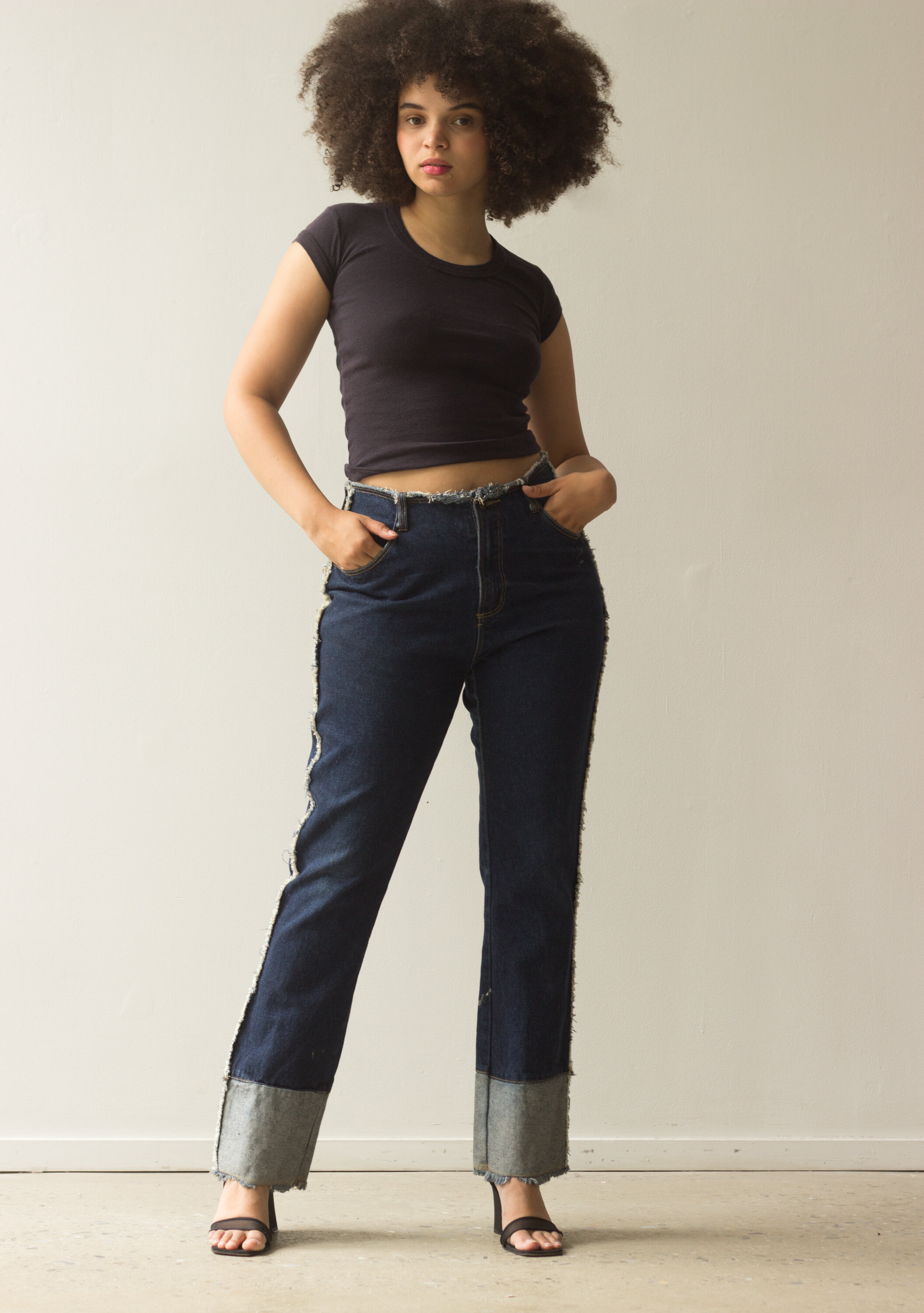Y2K Fringe Edge Denim — Wayward Collection