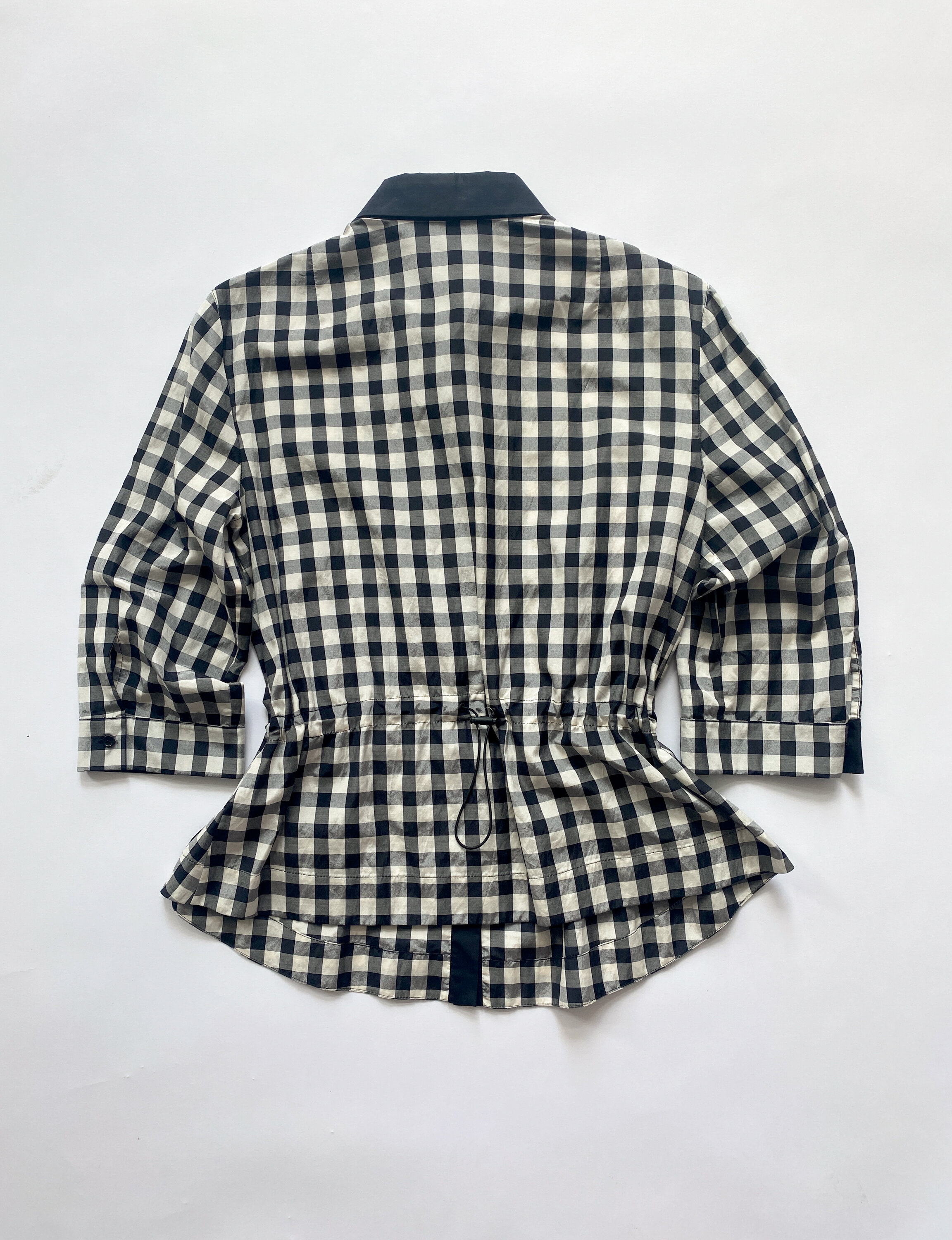 Y2K Akris Punto Gingham Shirt