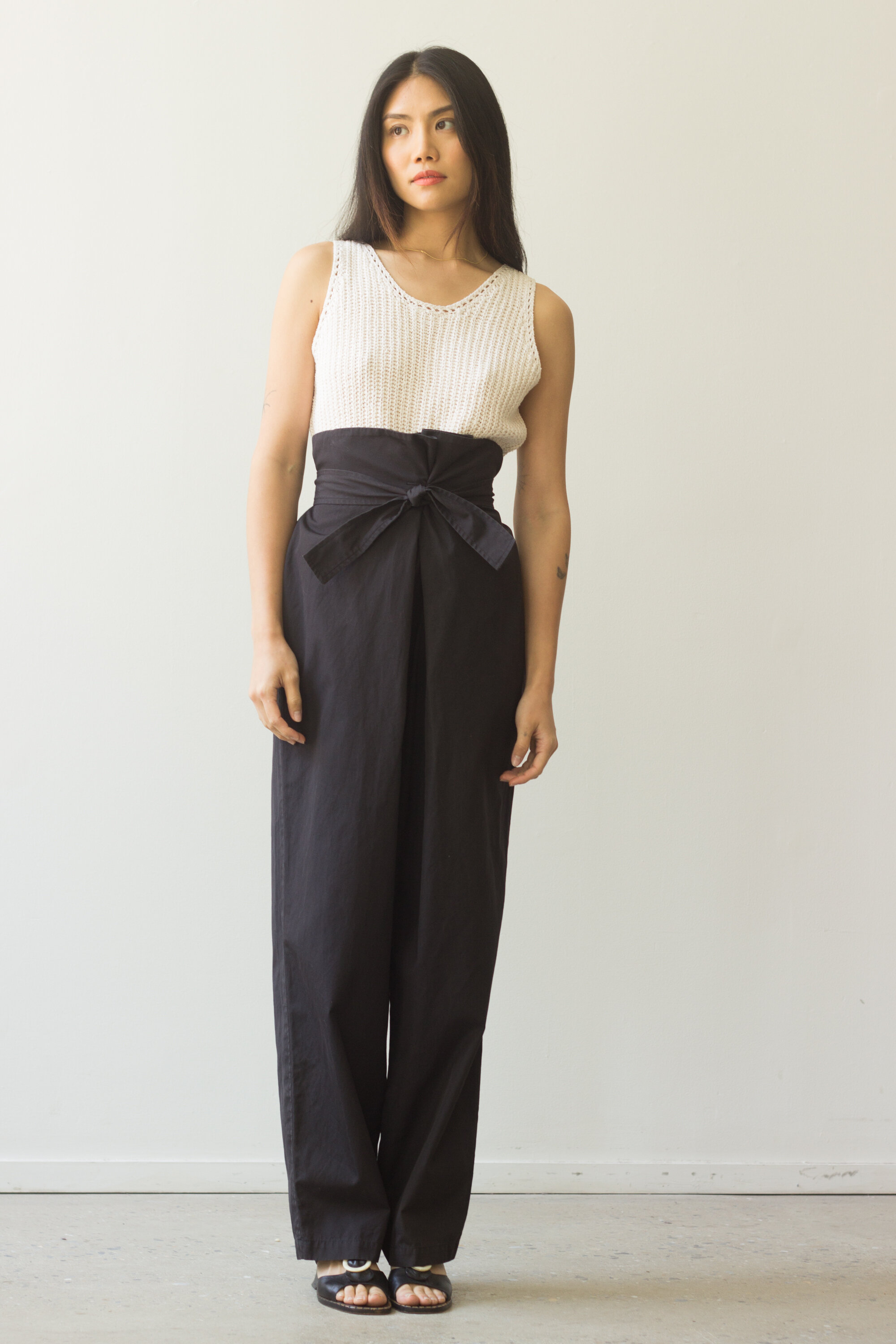1990s Jennifer George Paperbag Waist Trousers