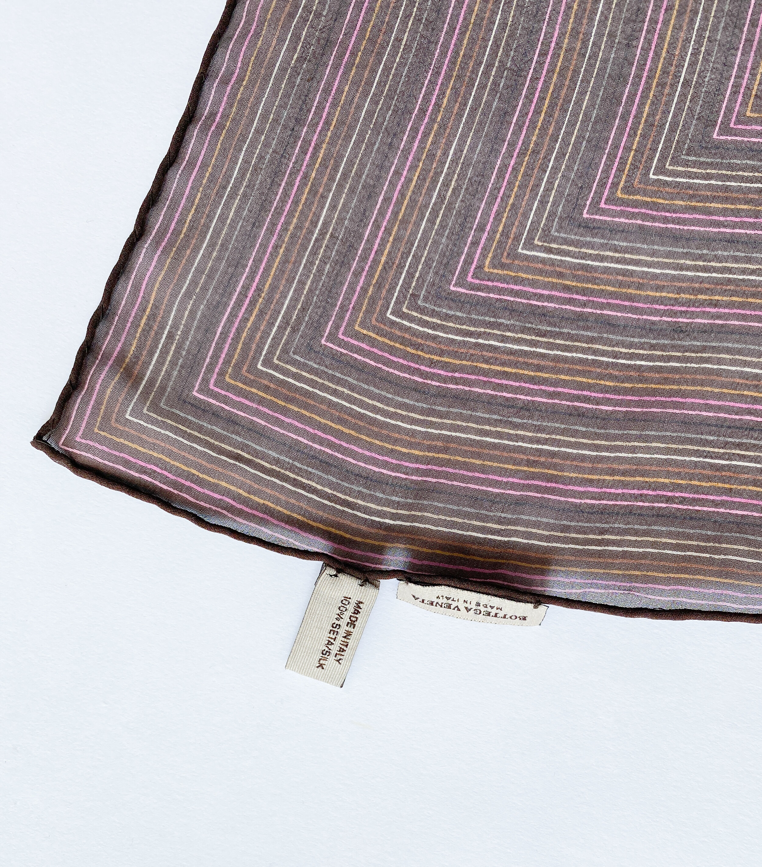 Y2K Bottega Venetta Butterfly Silk Scarf