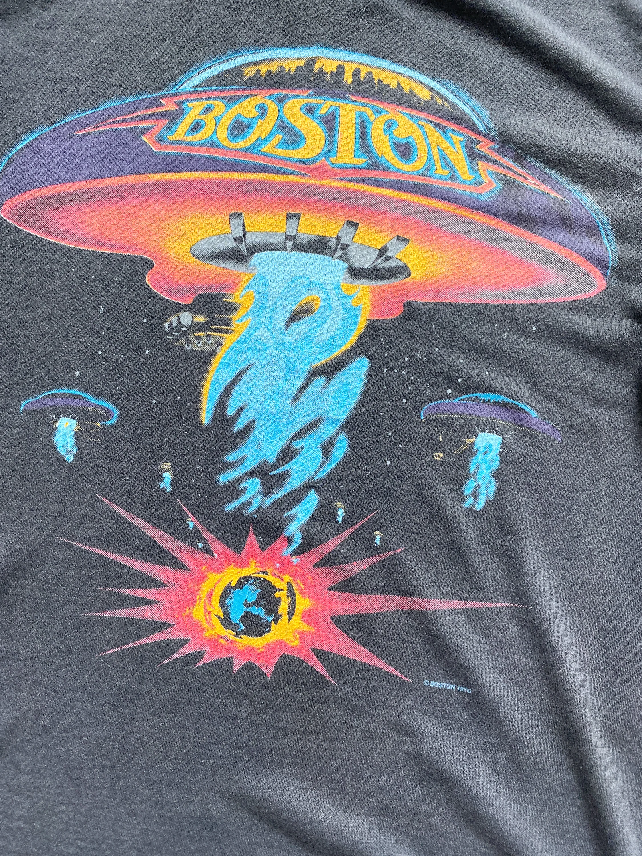 Dead Stock! 80s USA製 BOSTON LAUNCHES THIRD STAGE WORLD TOUR 1987 