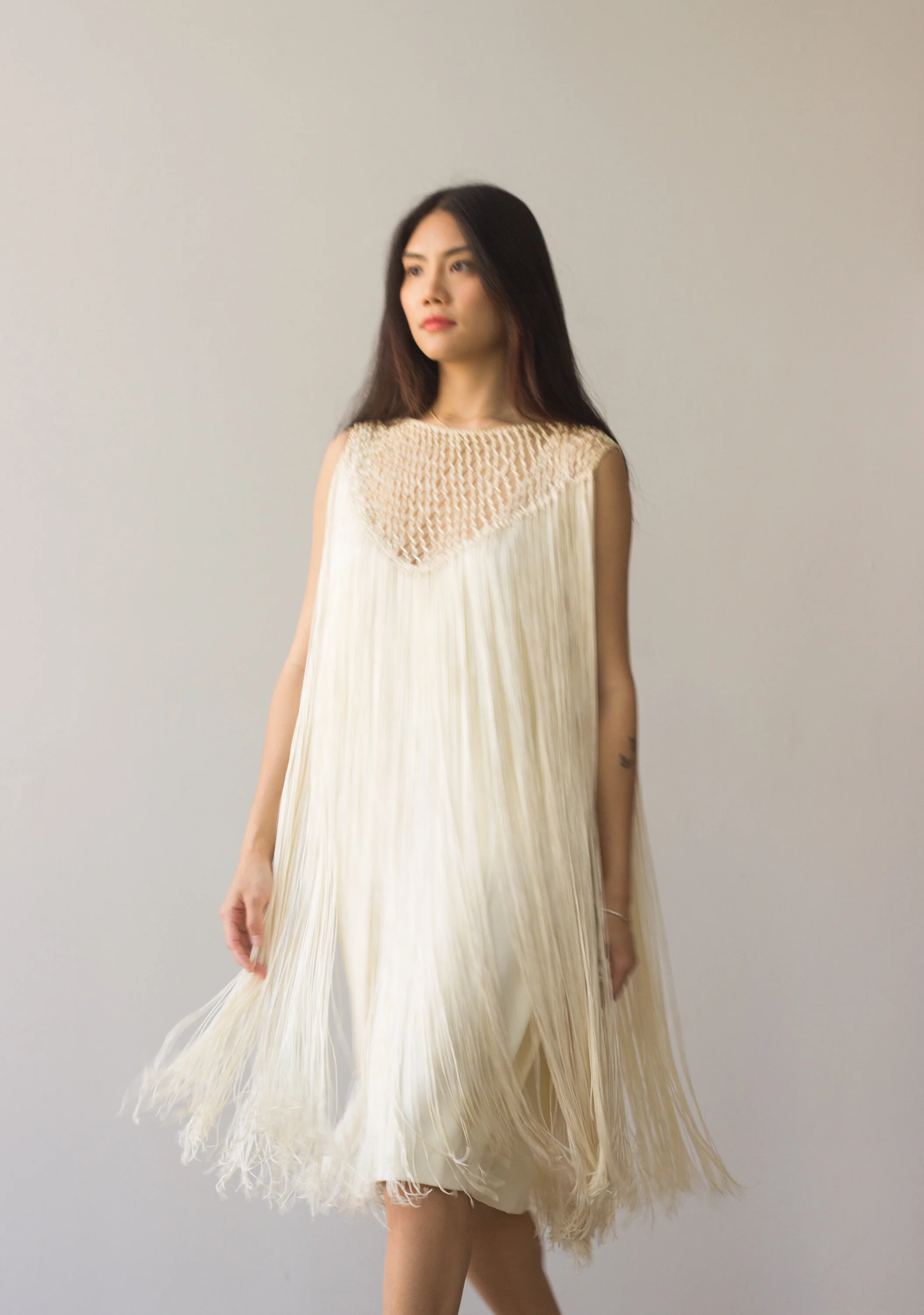 Rare 1960s Pattulo-Jo Copeland Fringed Cocktail Dress  Wayward Collection