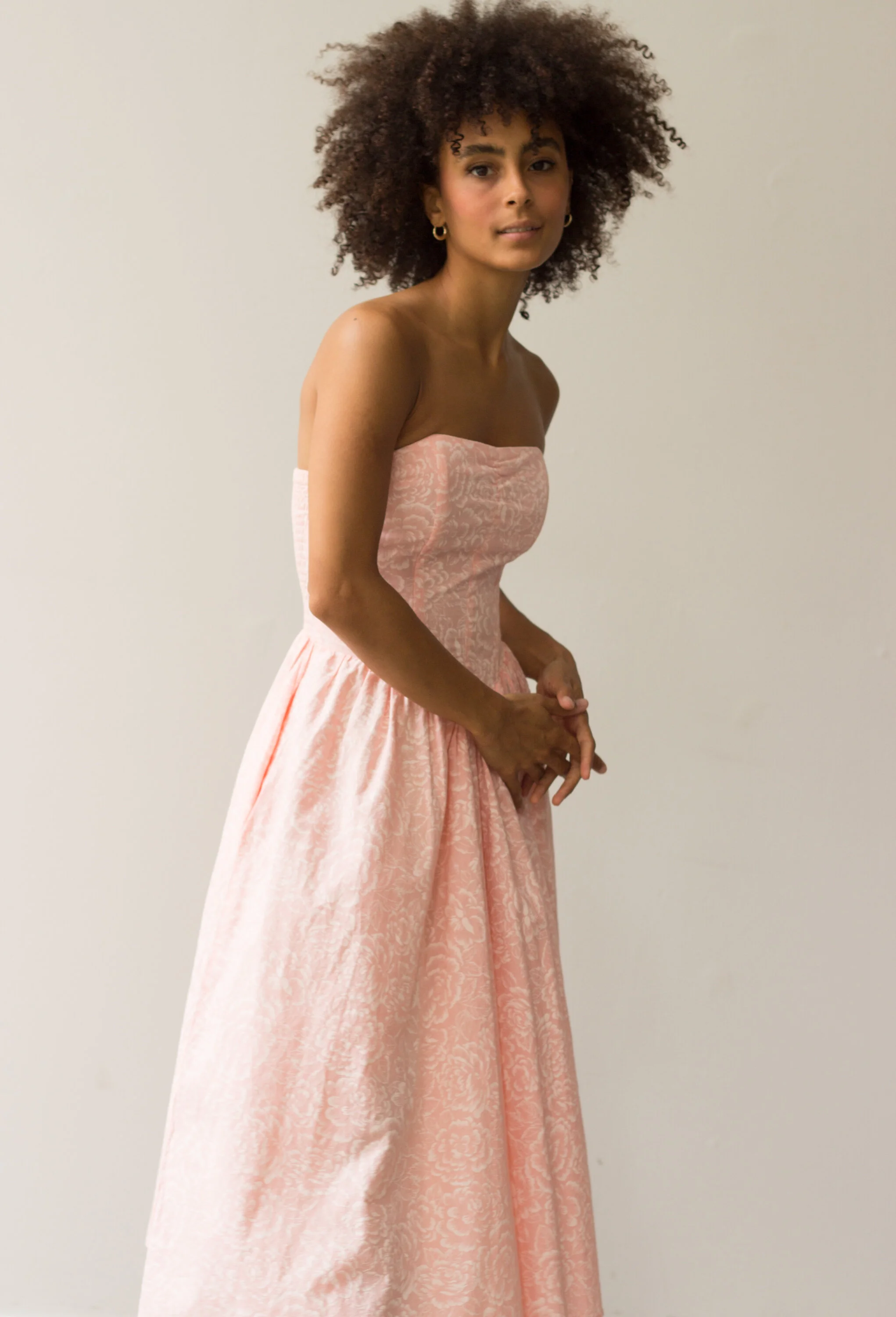 cotton bustier dress LoveShackFancy - Majory Dress
