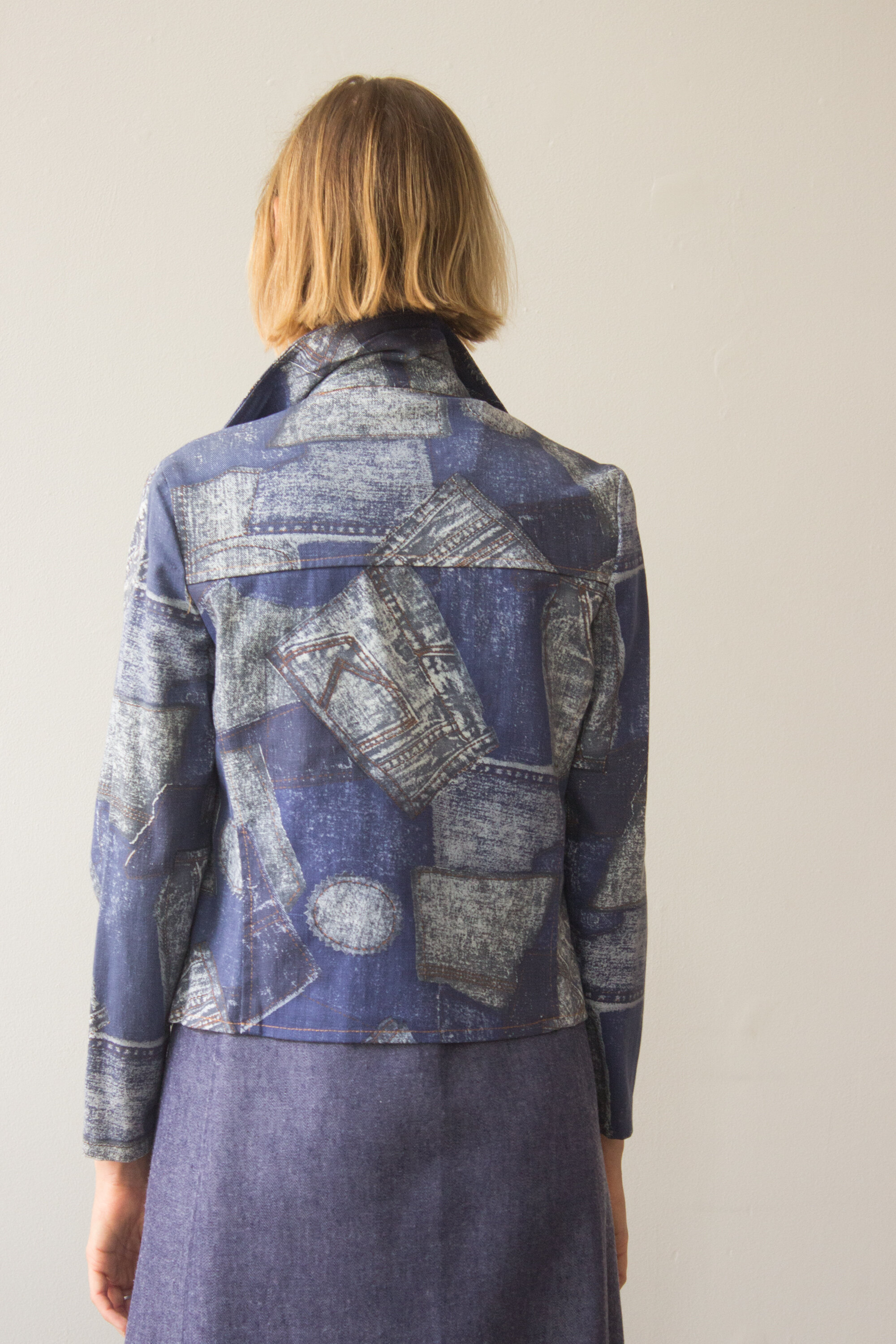 1970s Calvin Klein Denim Vest and Matching Pants