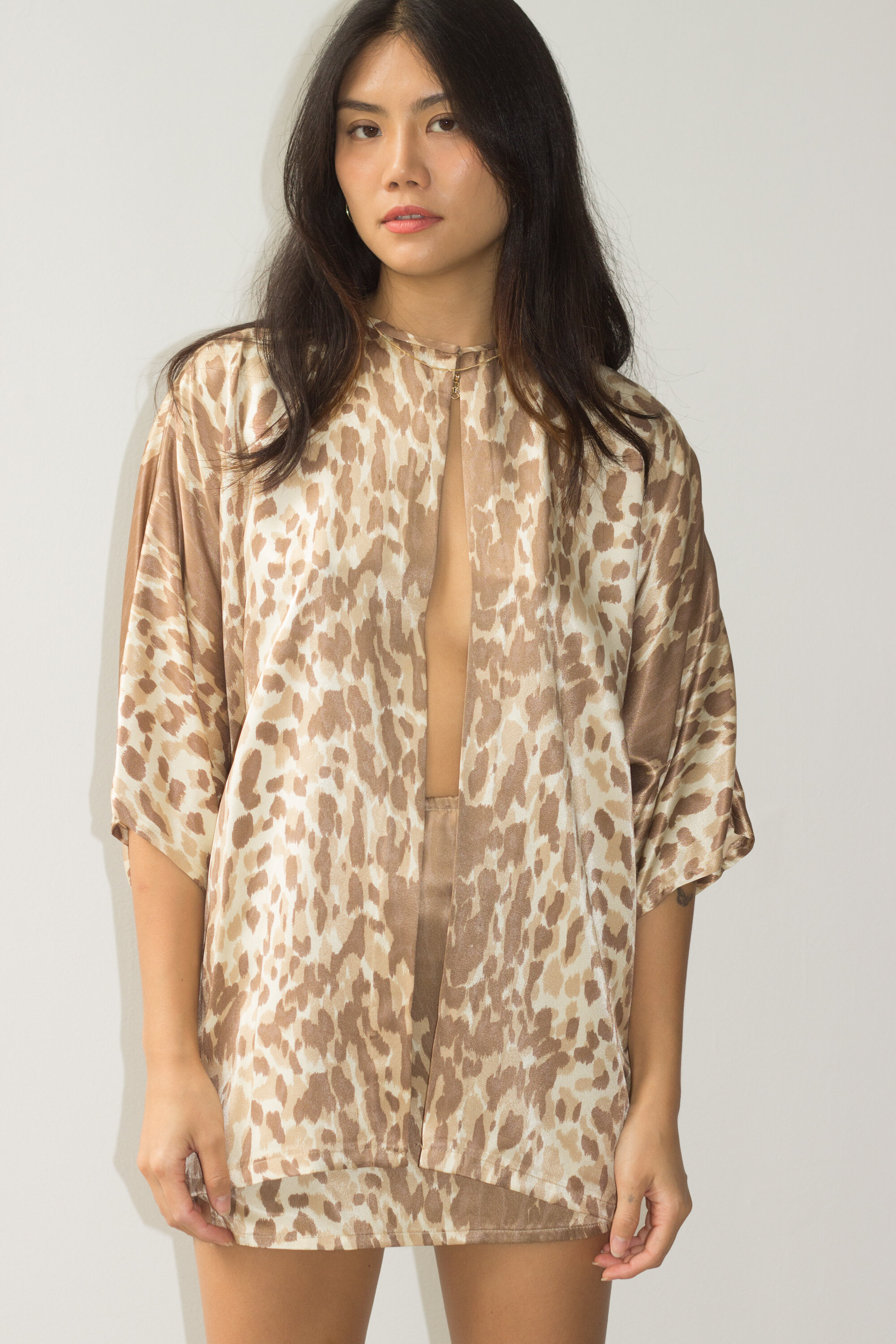 1970s Royal Blue "Banana Knits with Appeal" Mini Dress