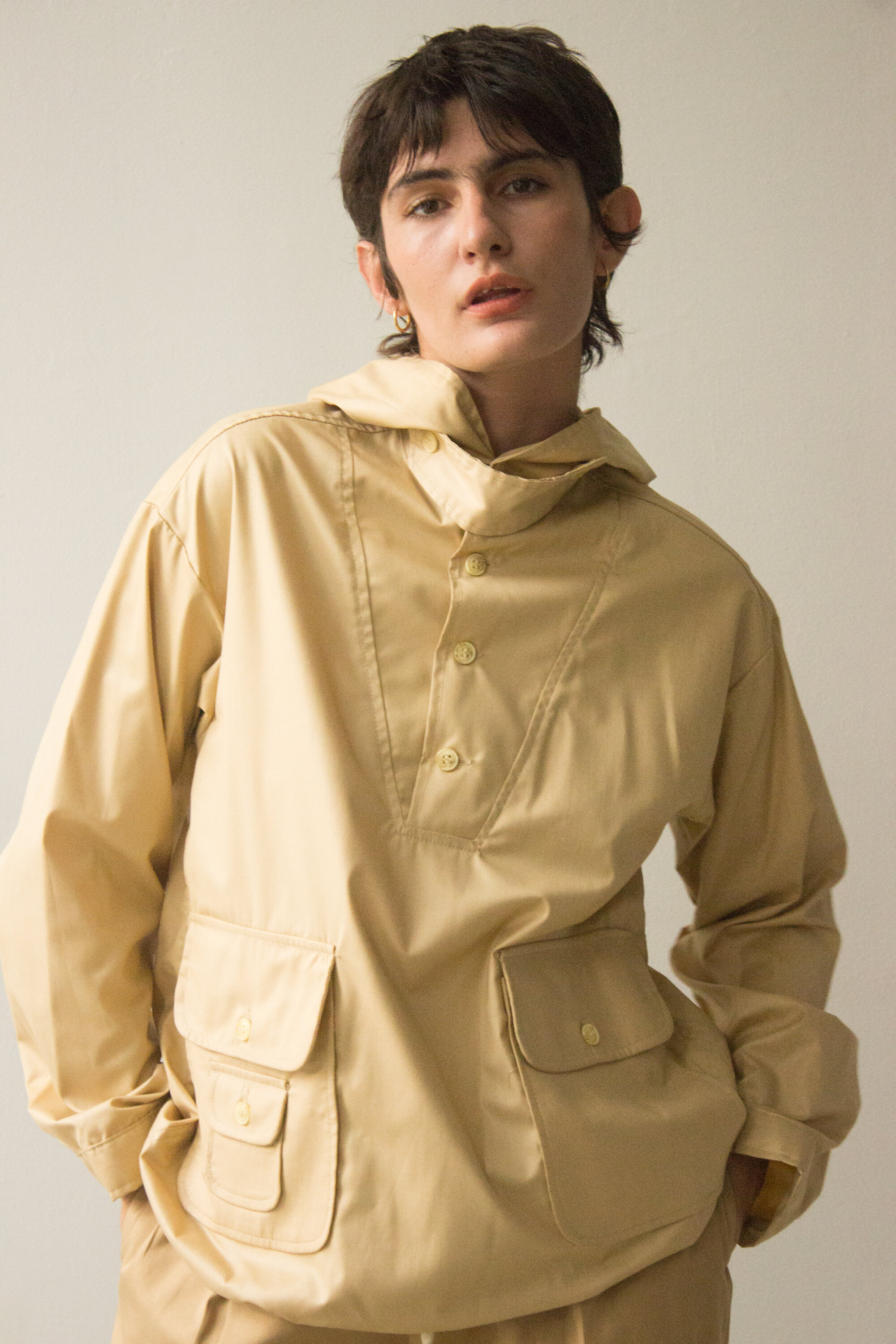 1970s Polished Cotton Anorak