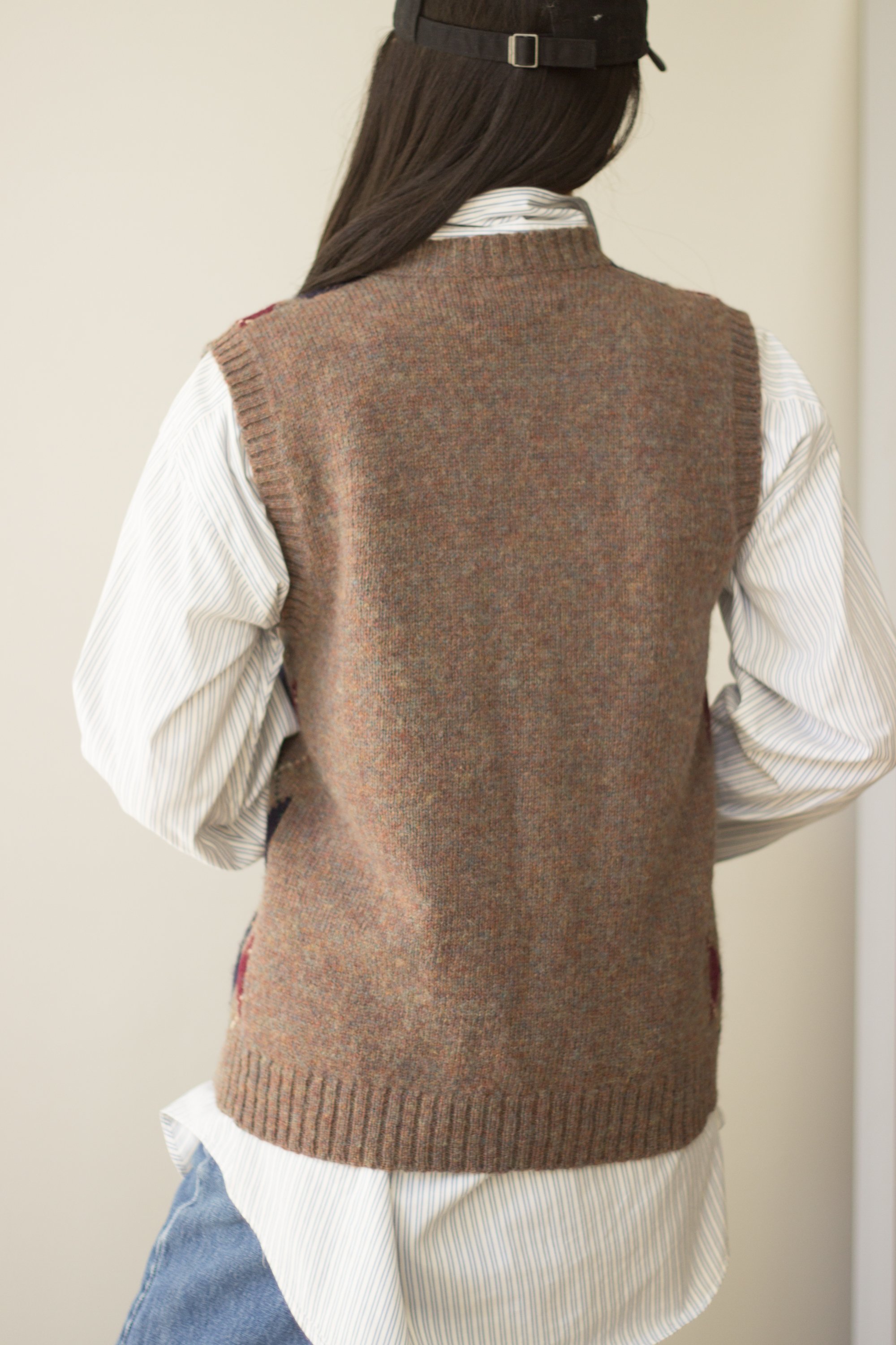 1980s Ralph Lauren Argyle Sweater Vest