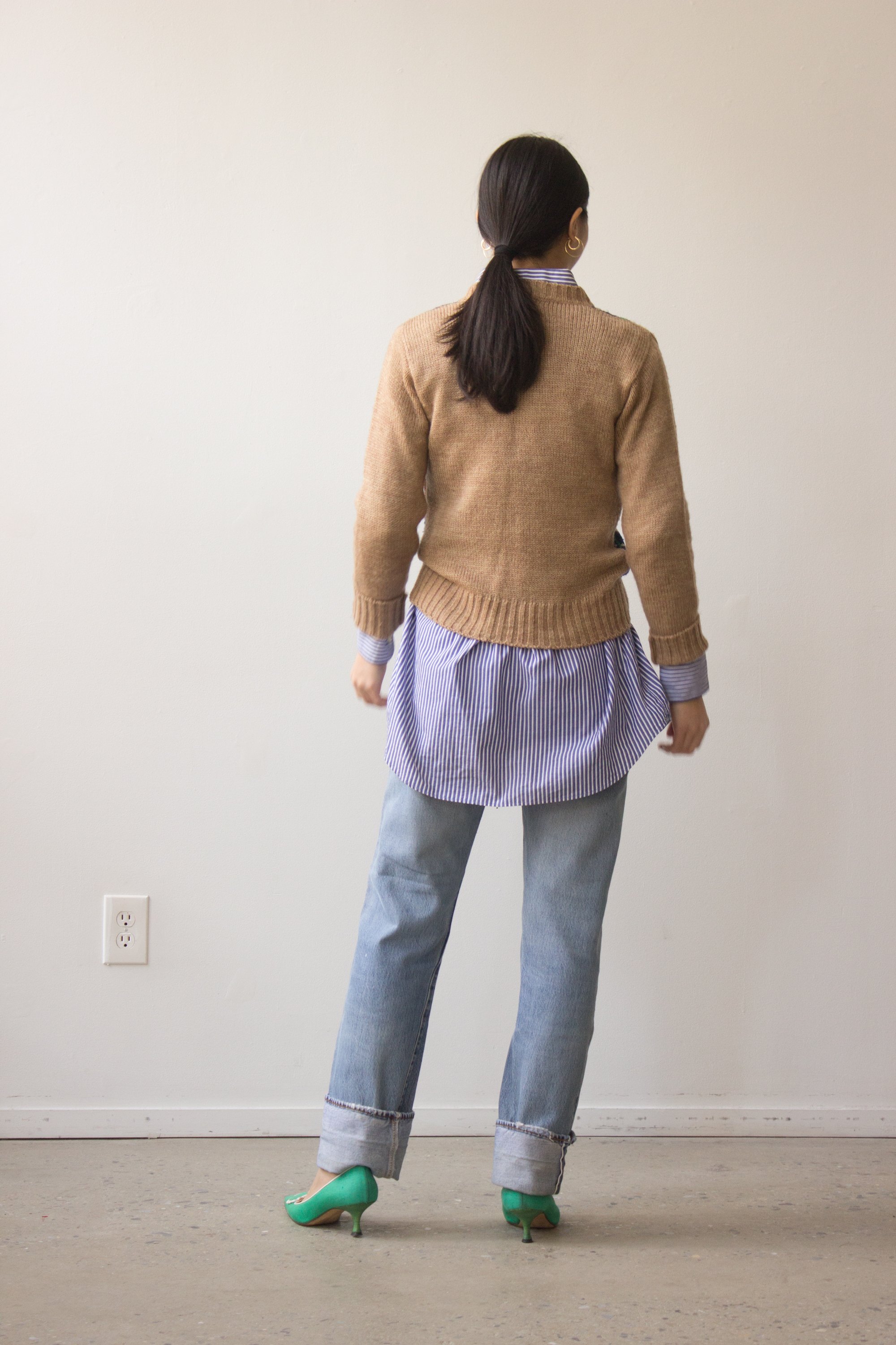 1970s Hukapoo Argyle Sweater