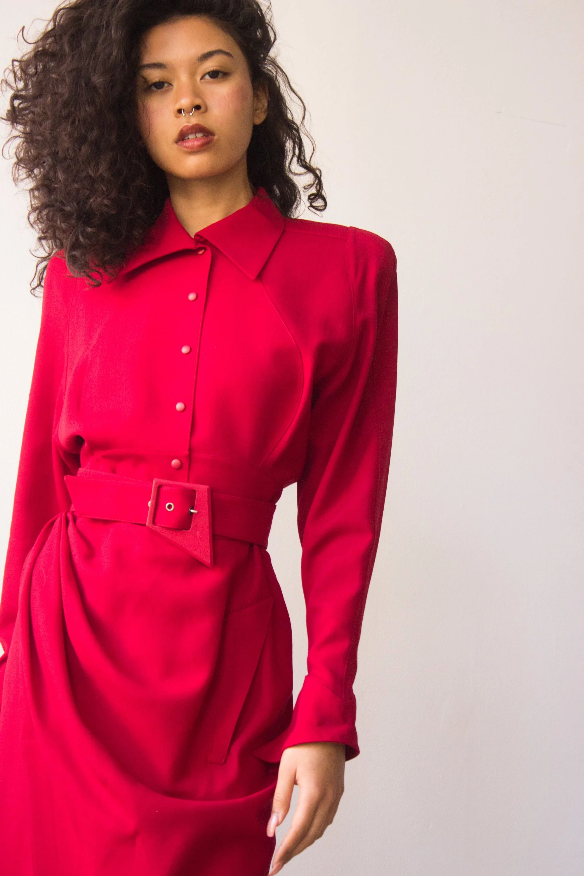 mugler dress red See Cardi B's Red Feathered Dress at Paris Fashion Week 2021