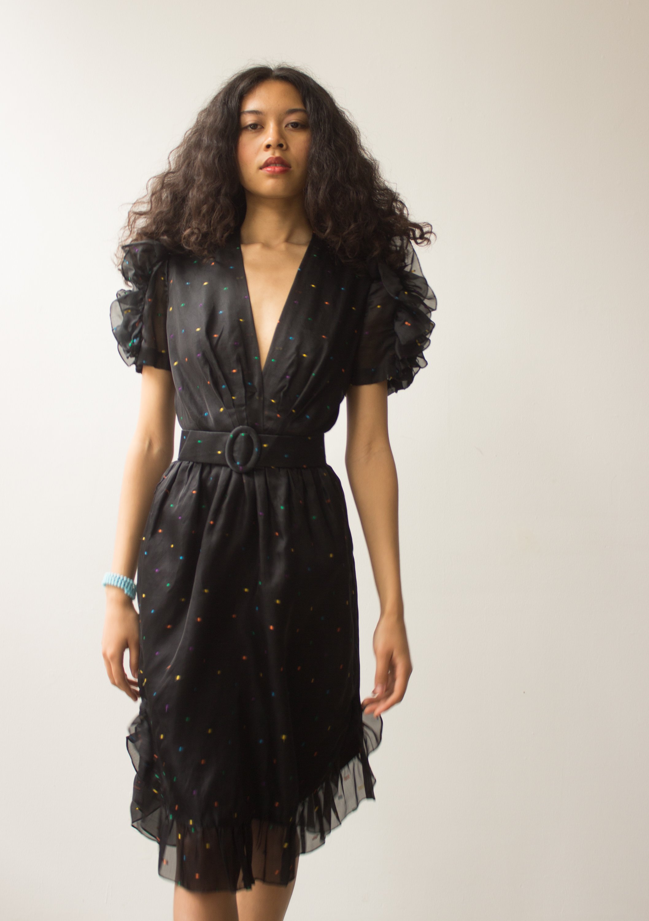 open lace back dress Vintage 1970s Green Wool Halter Neck Maxi Dress, S-M – Ian Drummond Vintage