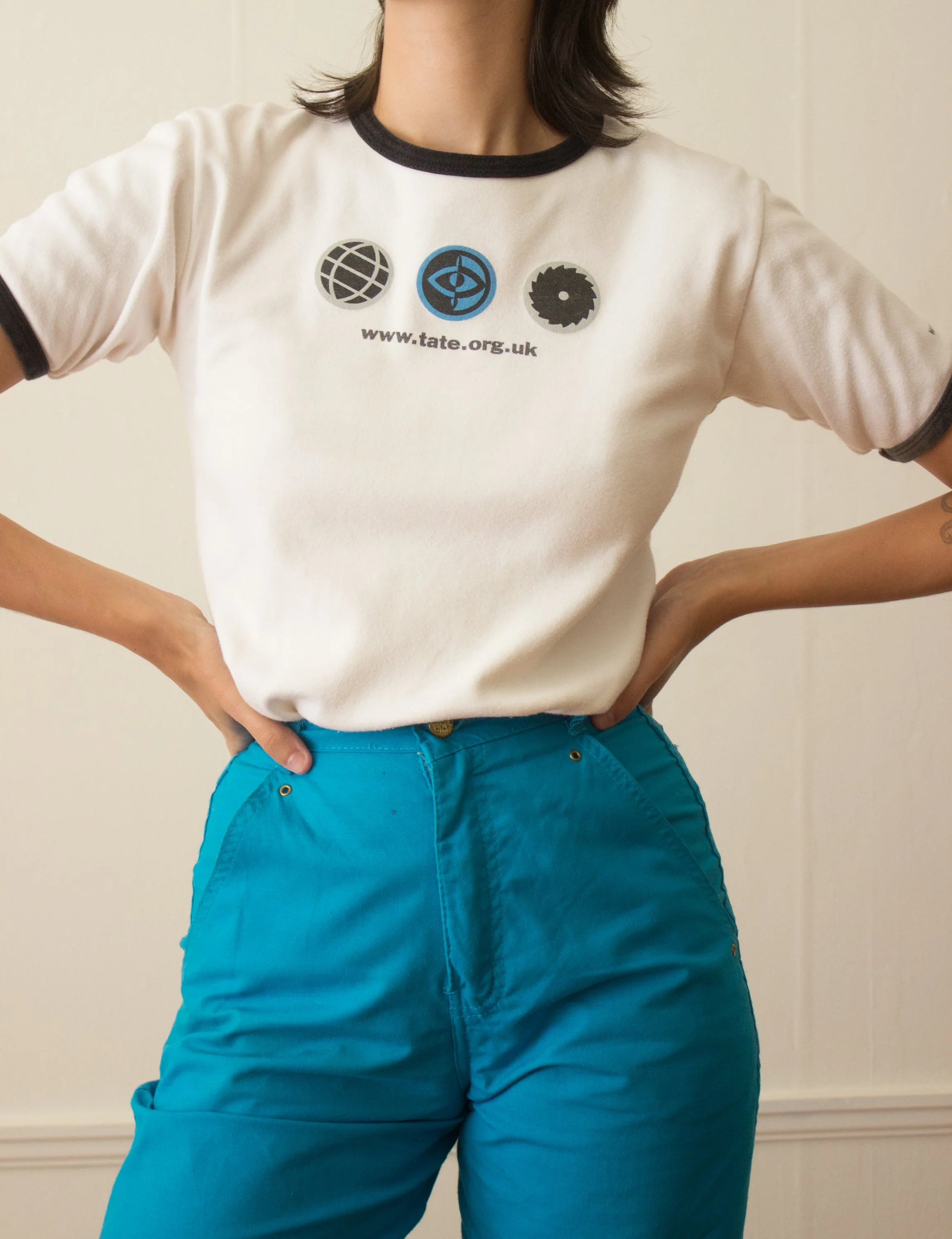 1990s Tate Modern Ringer Tee — Wayward Collection