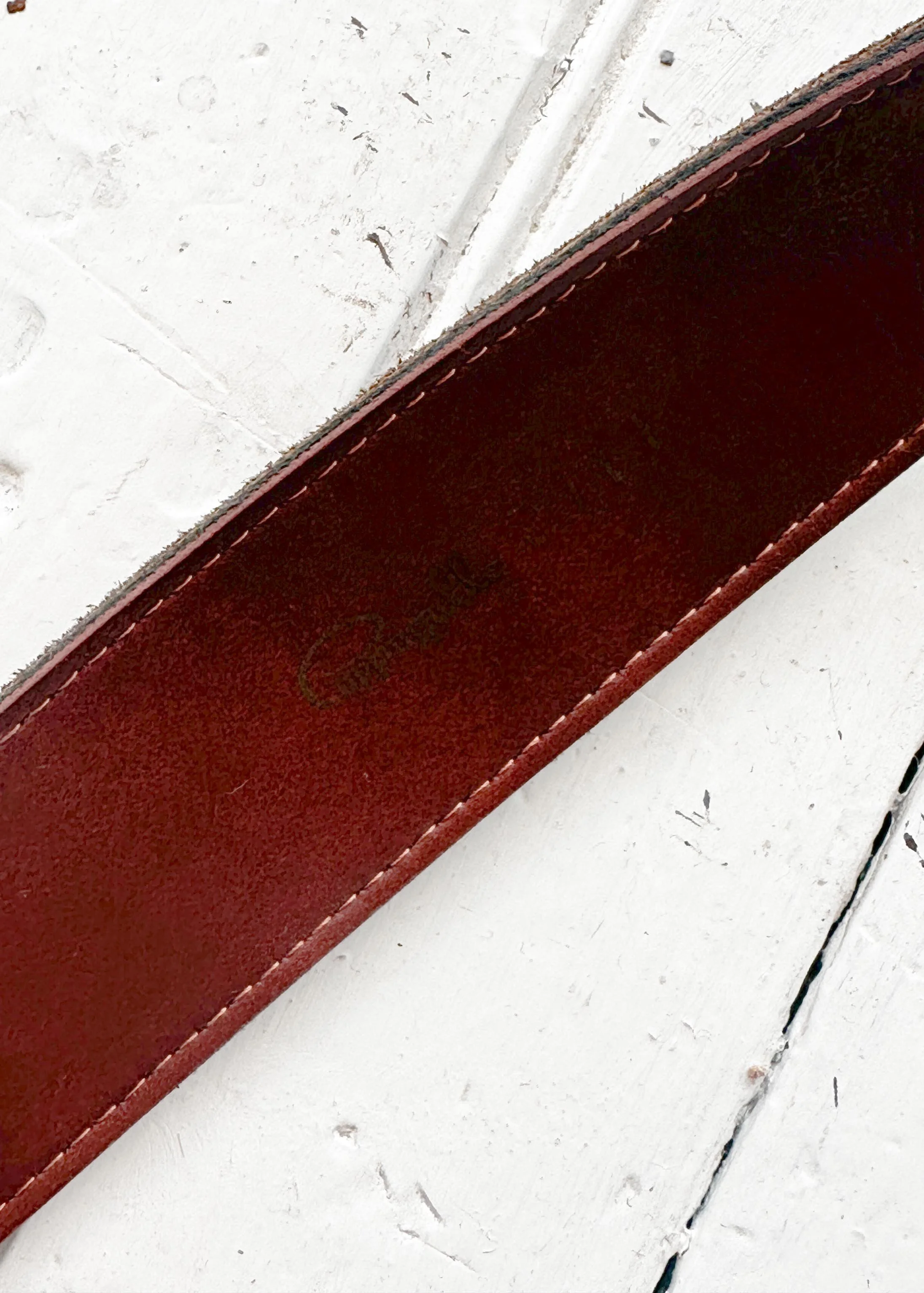 1980s Papagallo Cast Buckle Suede Belt — Wayward Collection