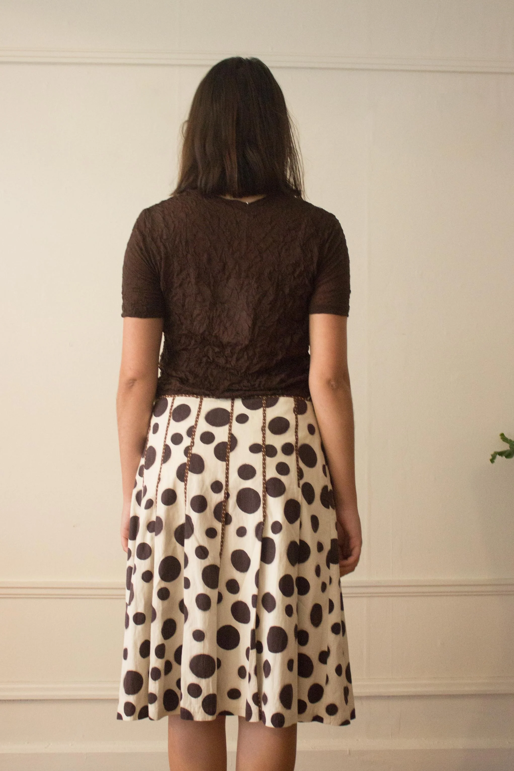1990s Issey Miyake Crinkle Pleated Georgette Top — Wayward Collection