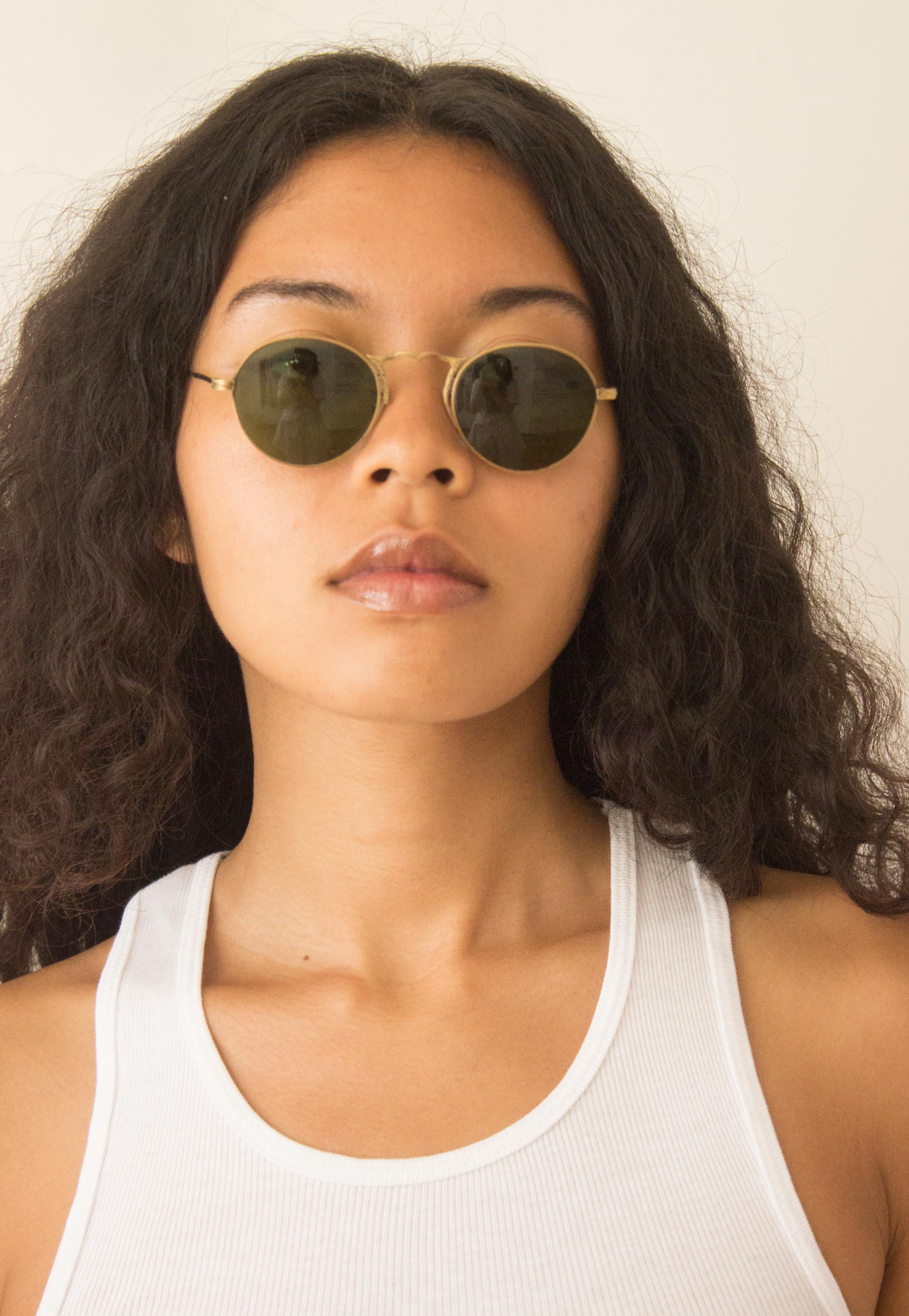 1994 Oliver Peoples OP-7 Filigree Gold Sunglasses — Wayward